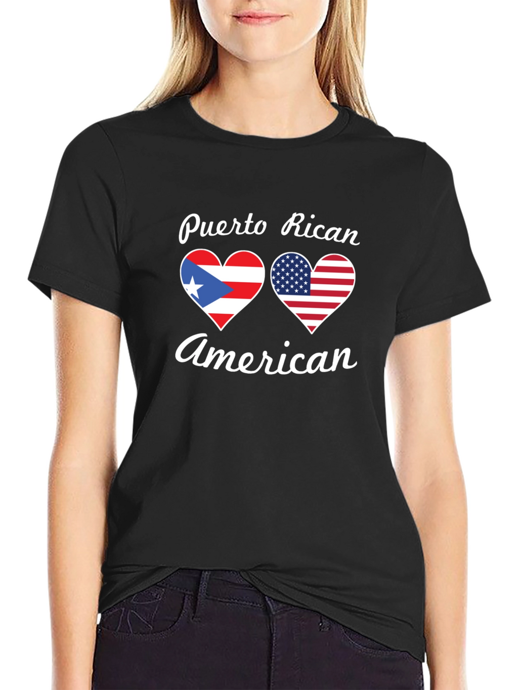 Puerto Rican American Pride T-Shirt