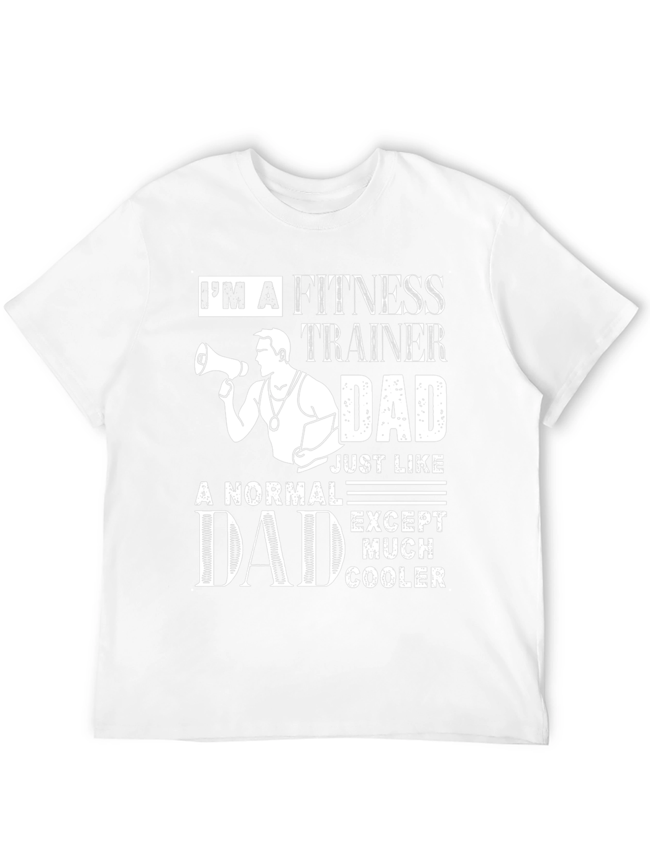 Fitness Trainer Dad Graphic T-Shirt