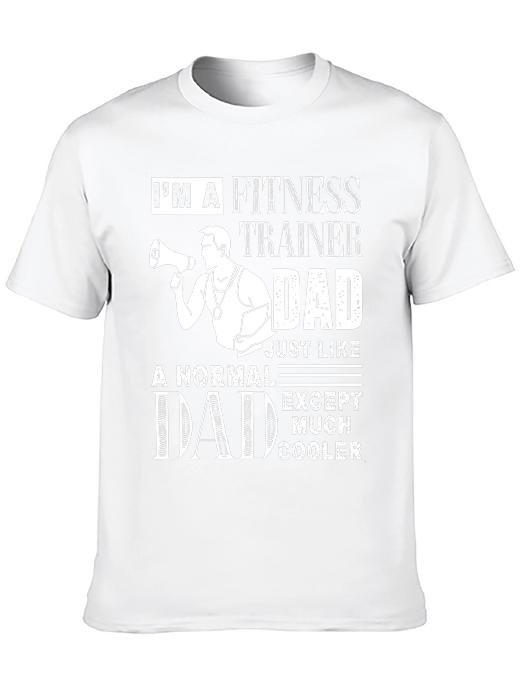 Fitness Trainer Dad Graphic T-Shirt