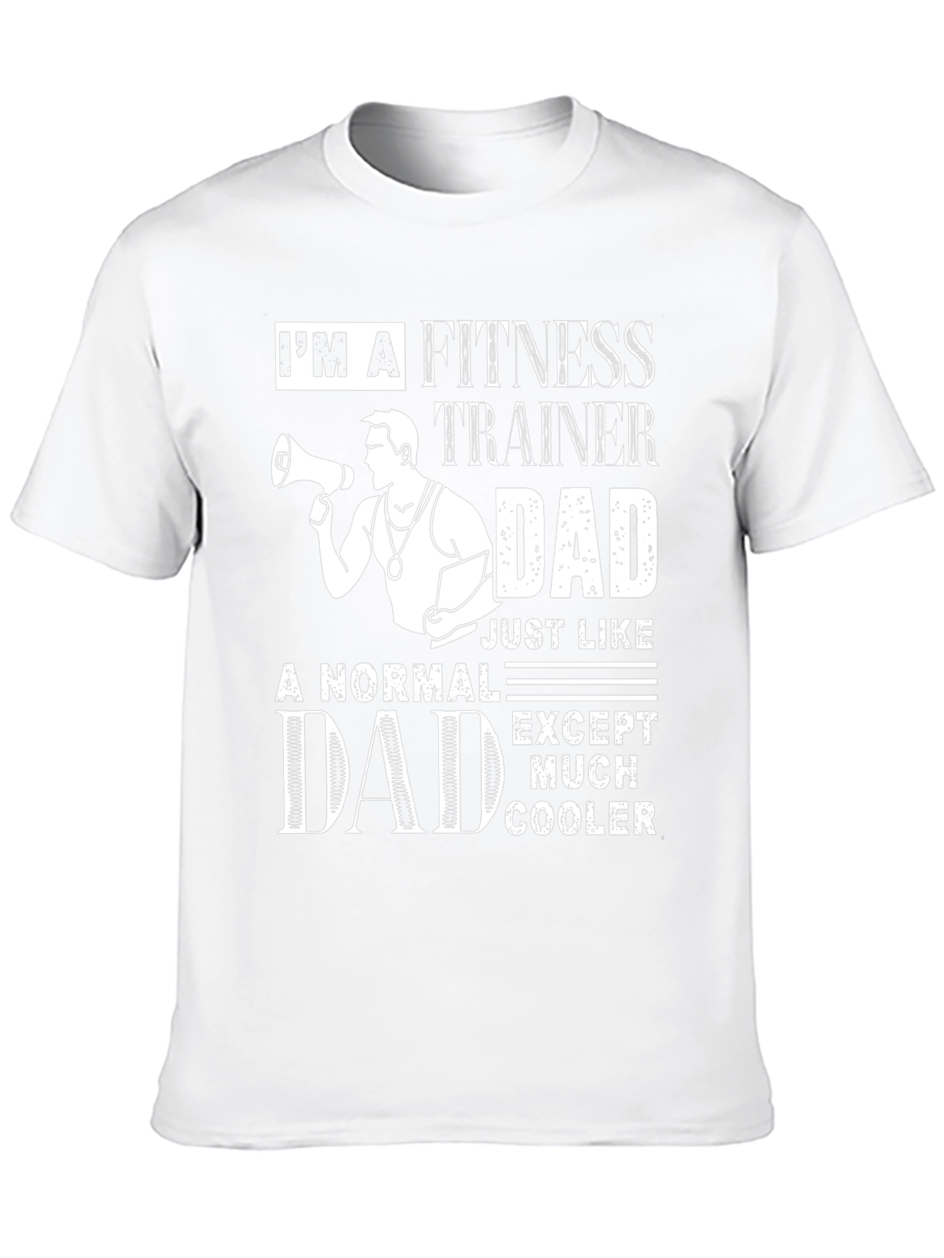 Fitness Trainer Dad Graphic T-Shirt