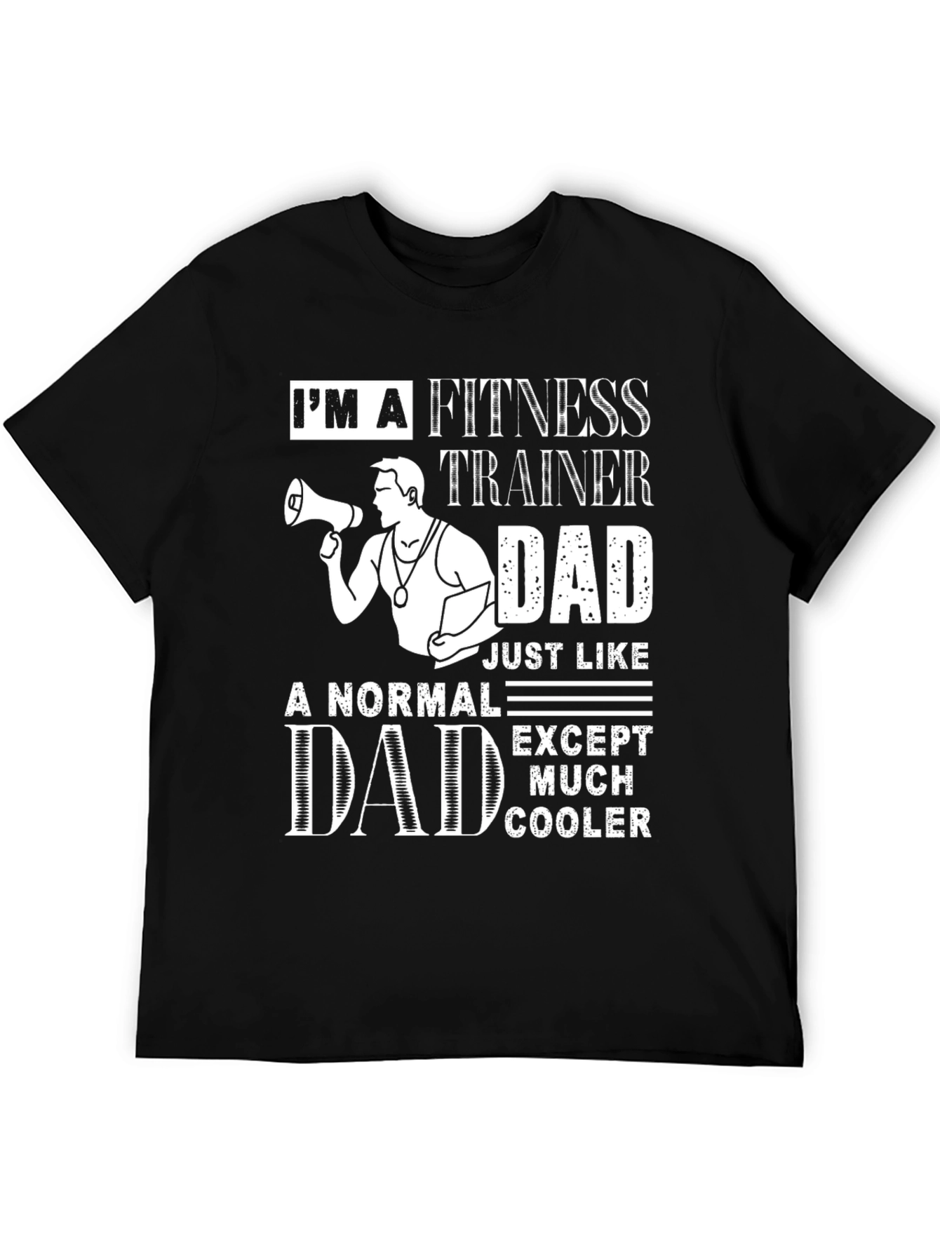 Fitness Trainer Dad Graphic T-Shirt