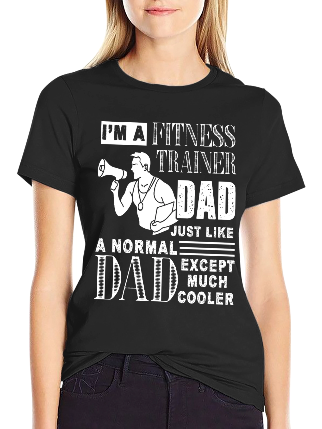 Fitness Trainer Dad Graphic T-Shirt