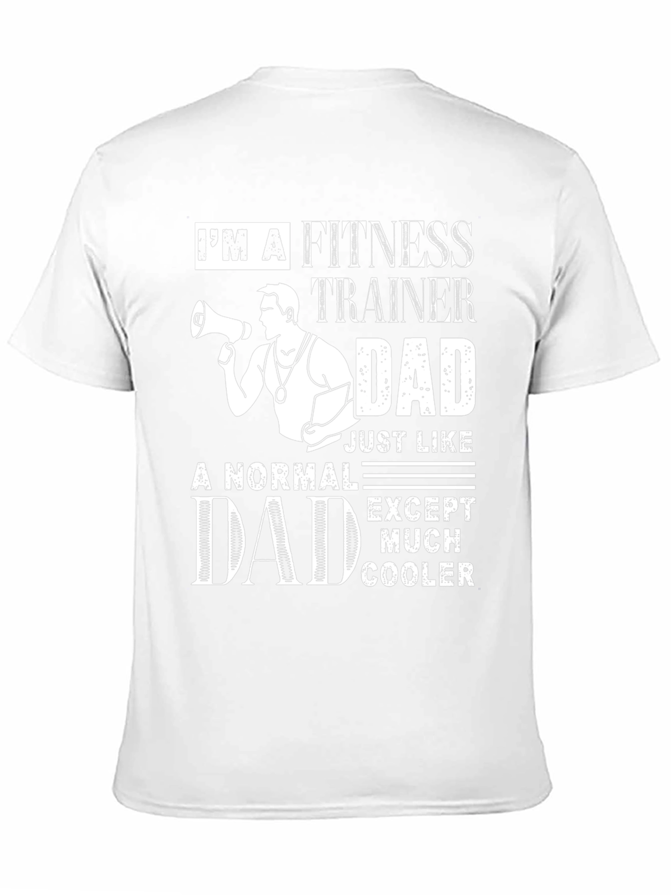 Fitness Trainer Dad Graphic T-Shirt