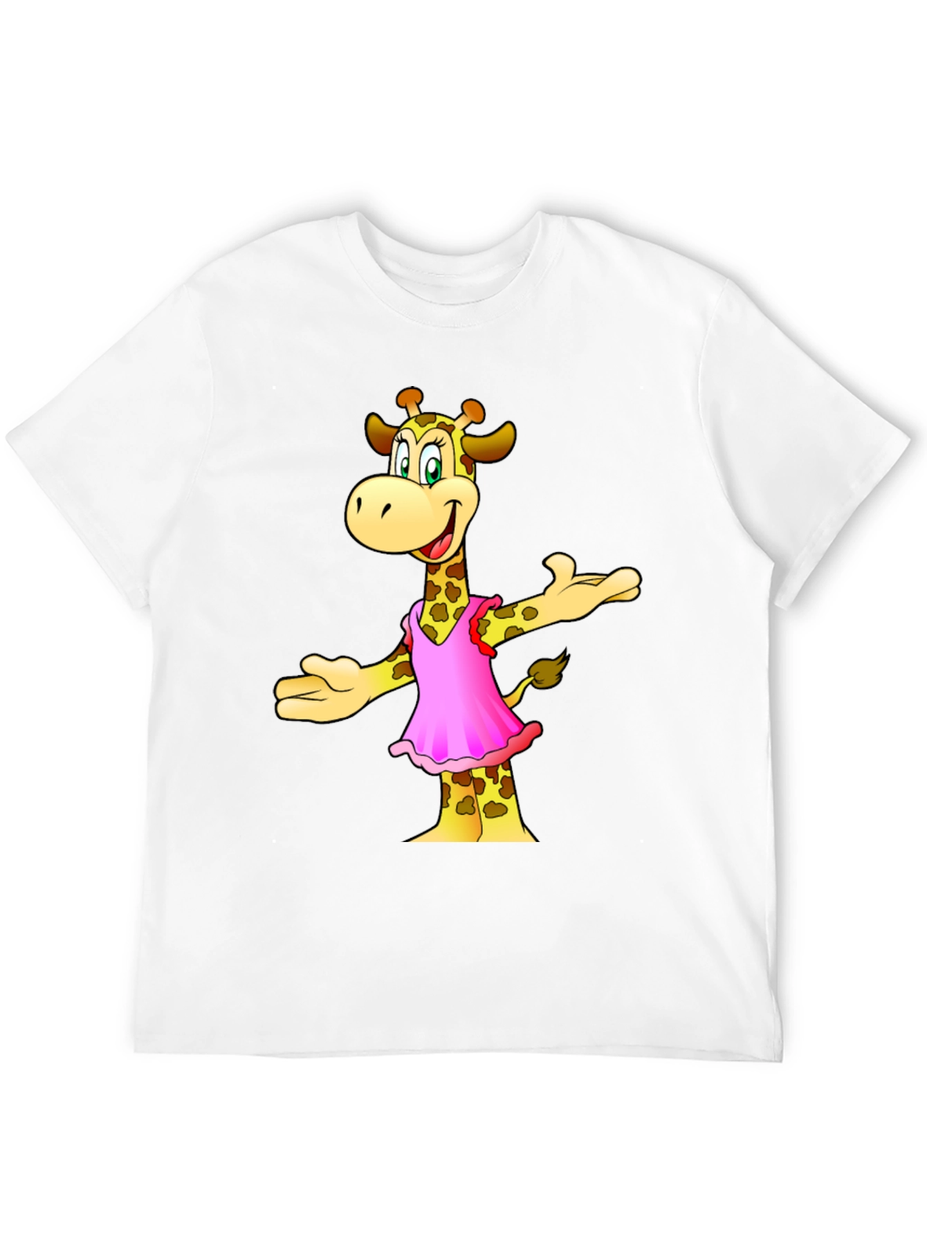 Cartoon Giraffe T-Shirt
