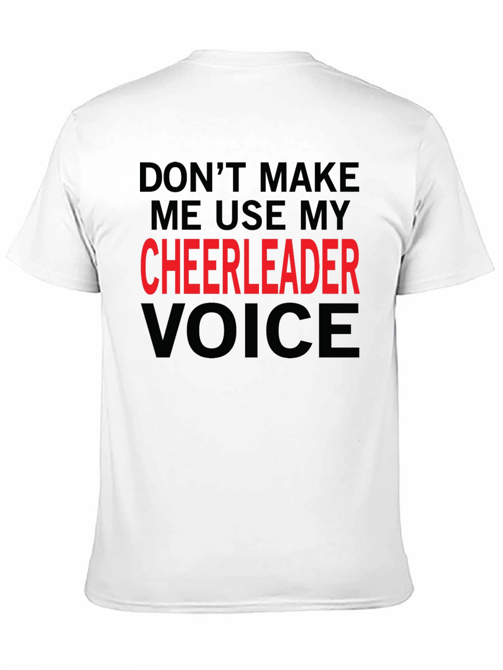 Cheerleader Voice Graphic T-Shirt