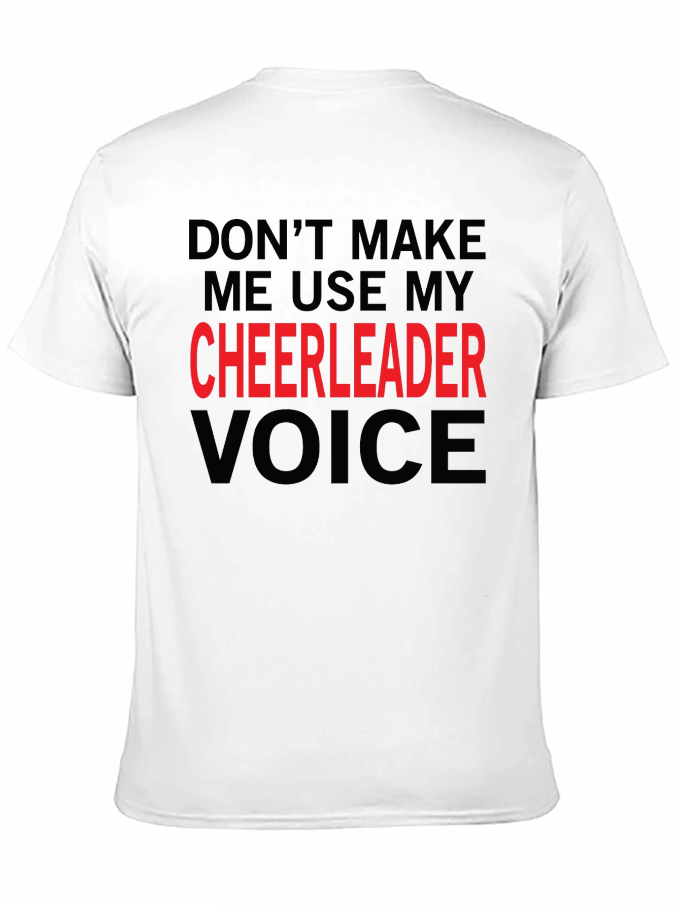 Cheerleader Voice Graphic T-Shirt