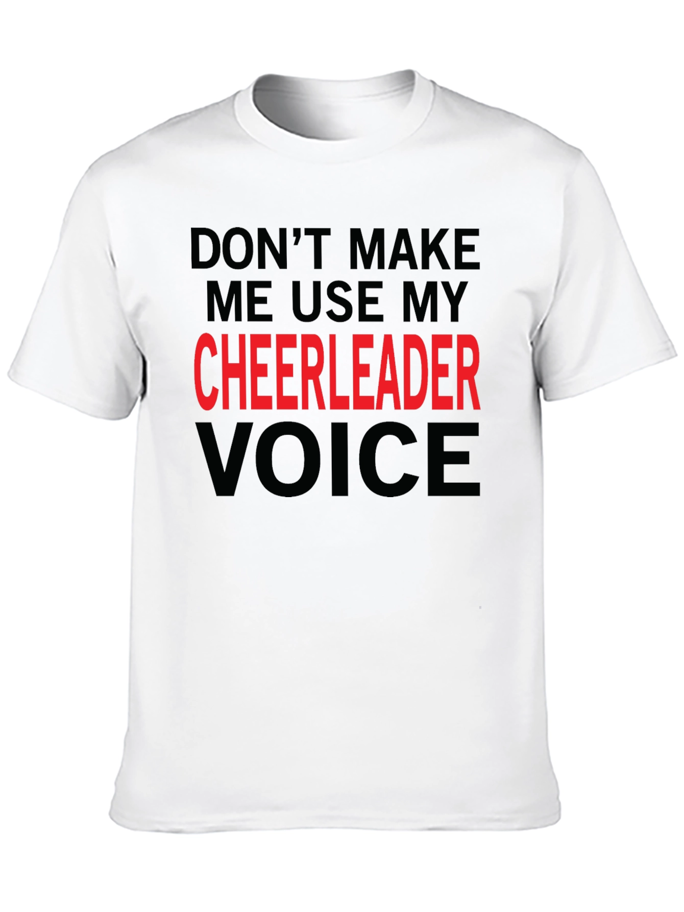 Cheerleader Voice Graphic T-Shirt