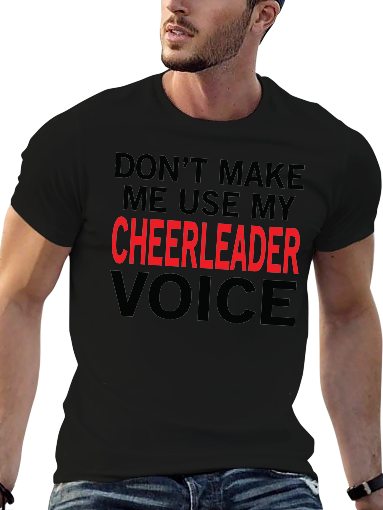 Cheerleader Voice Graphic T-Shirt