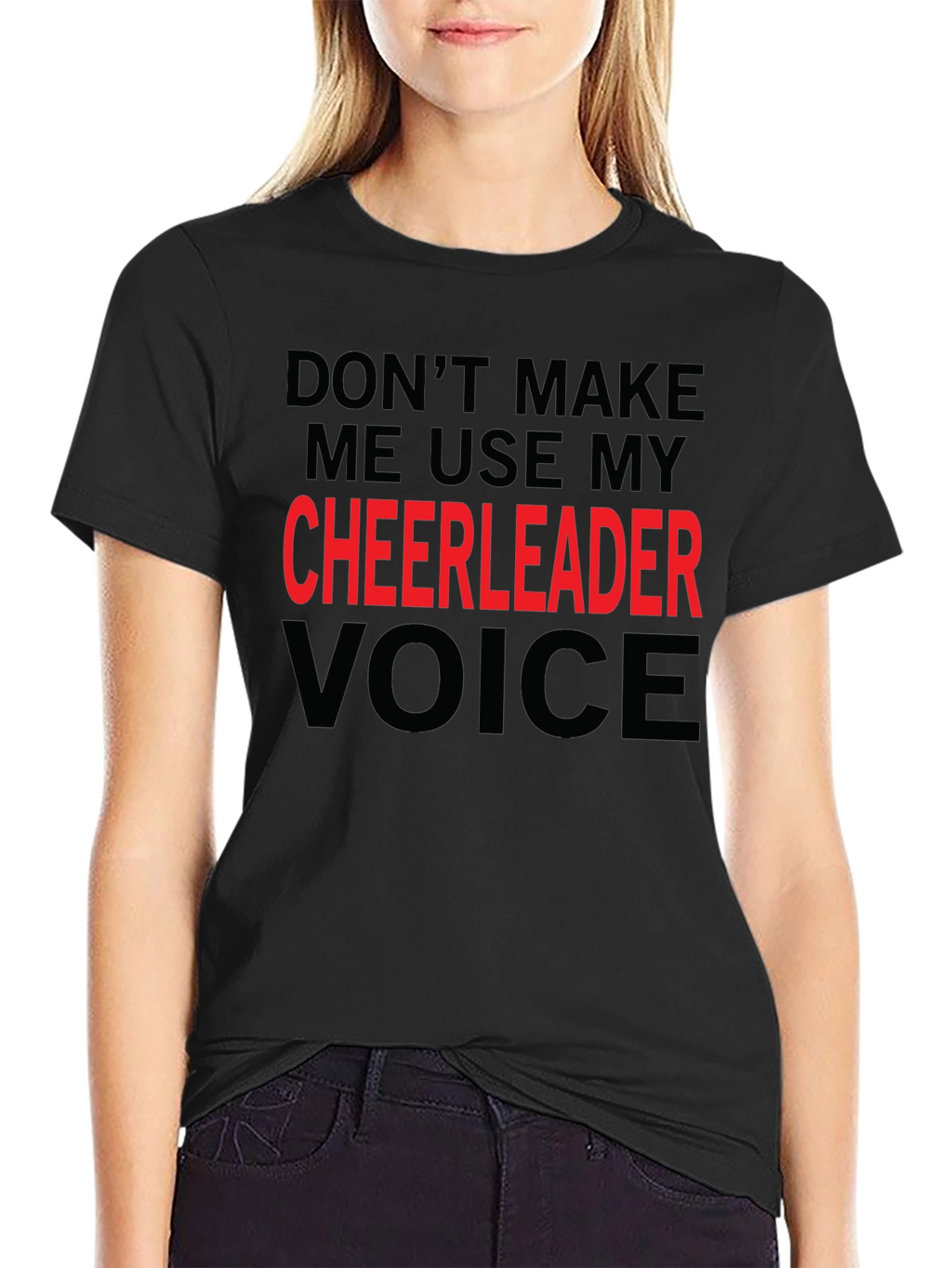 Cheerleader Voice Graphic T-Shirt