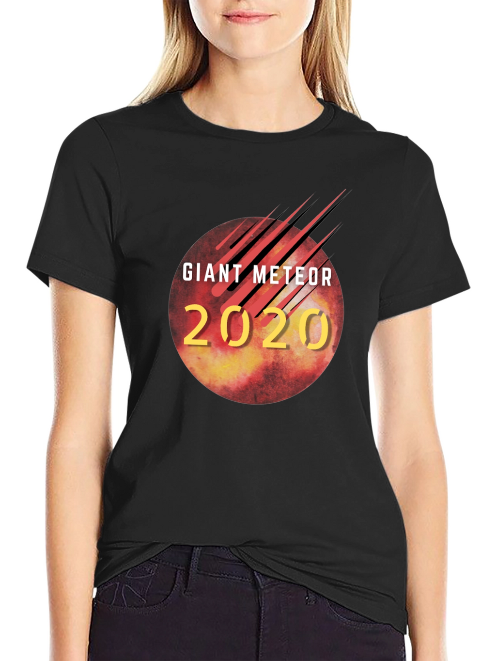 Giant Meteor 2020 Black Graphic Tee
