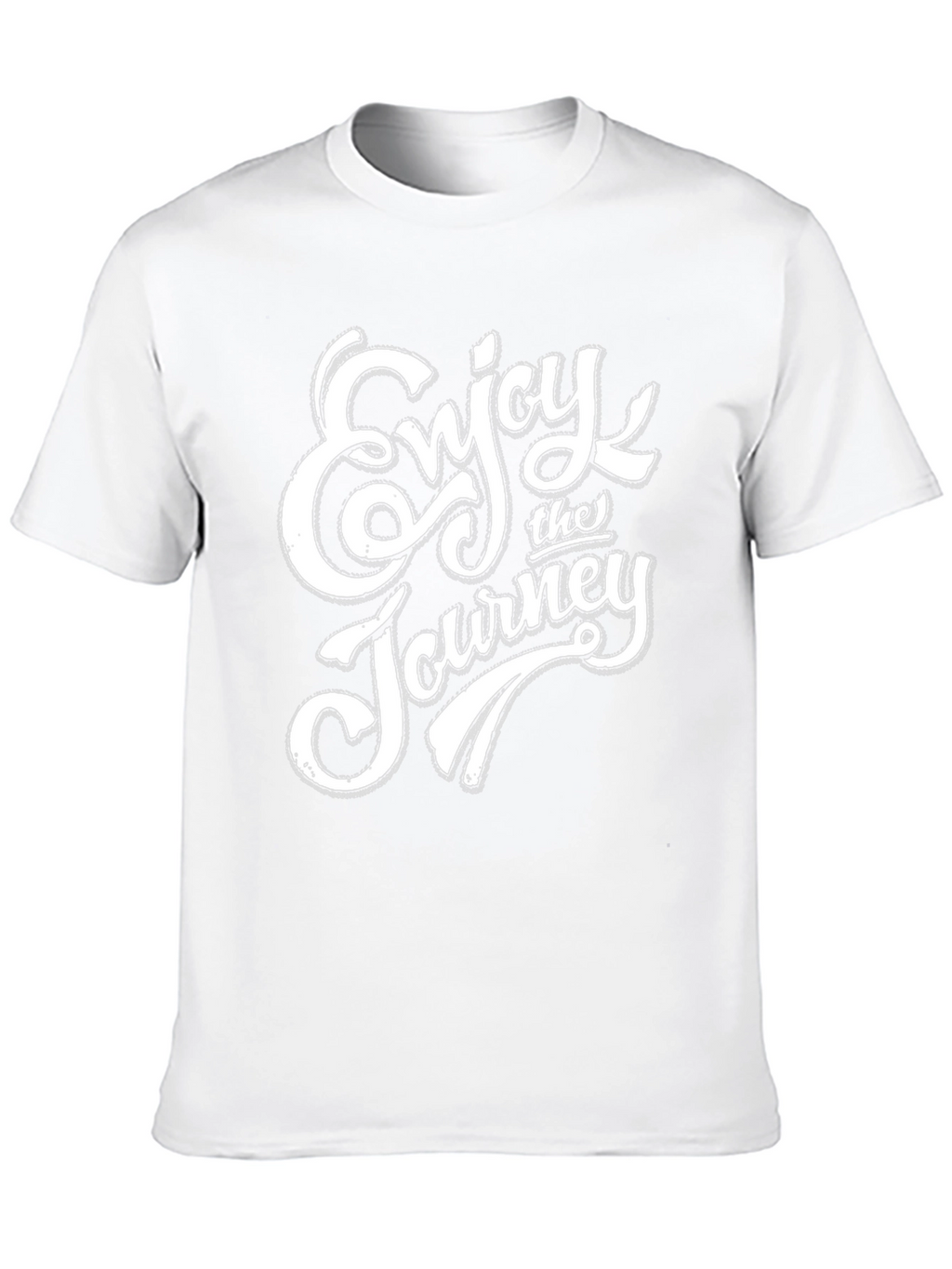 Enjoy the Journey Graphic Tee - Black Cotton Blend