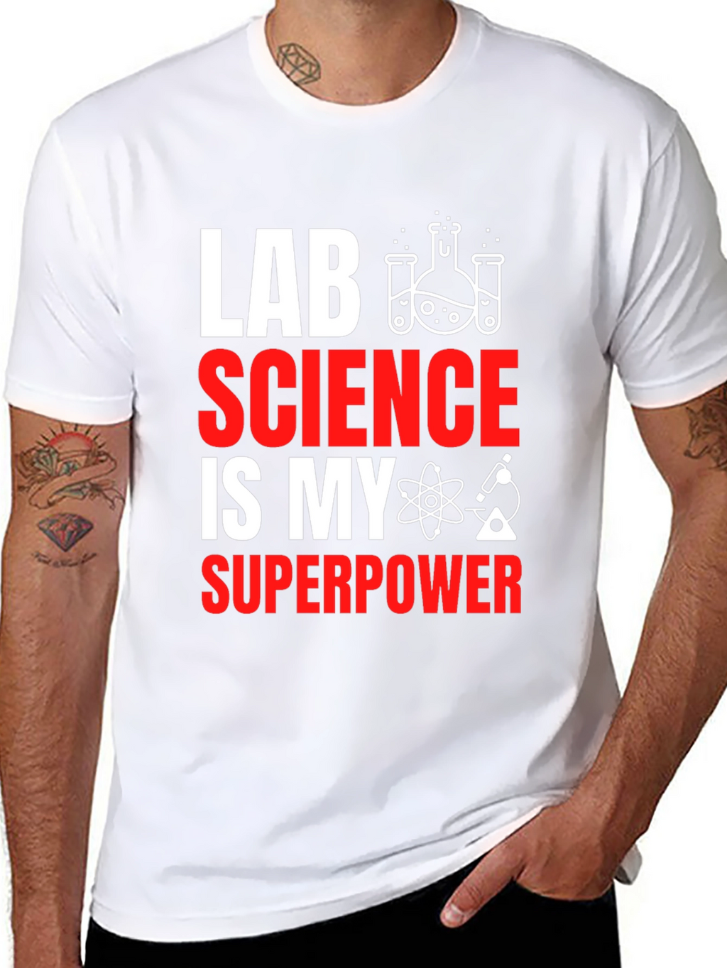 Lab Science is My Superpower T-Shirt