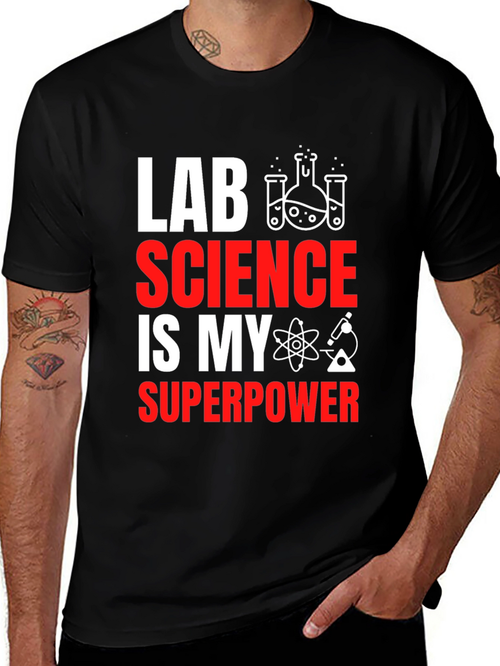 Lab Science is My Superpower T-Shirt