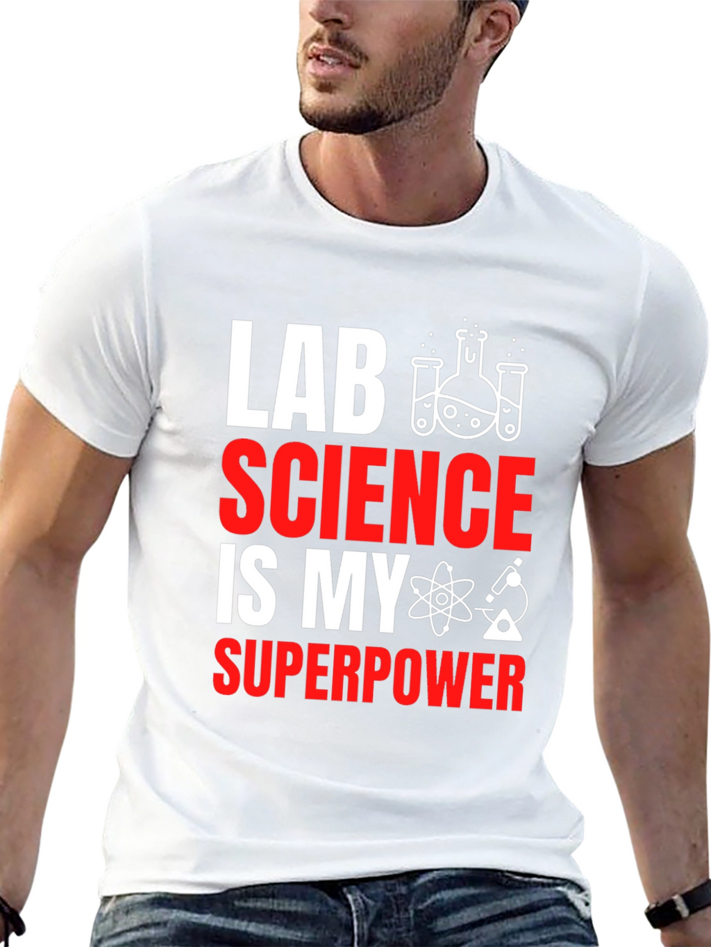 Lab Science is My Superpower T-Shirt