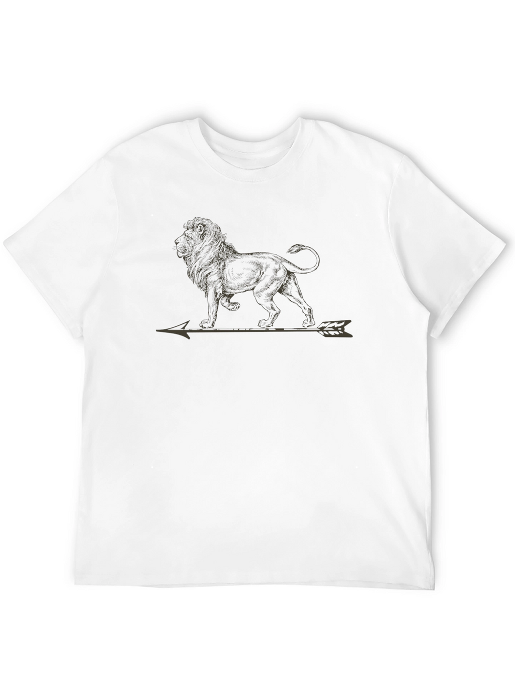 Lion Weathervane Graphic Tee - Black
