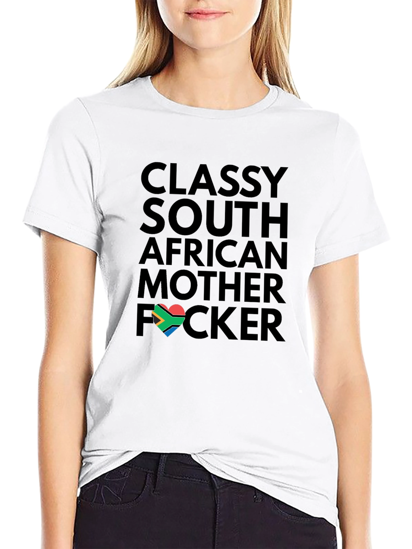 Classy South African Heart T-Shirt
