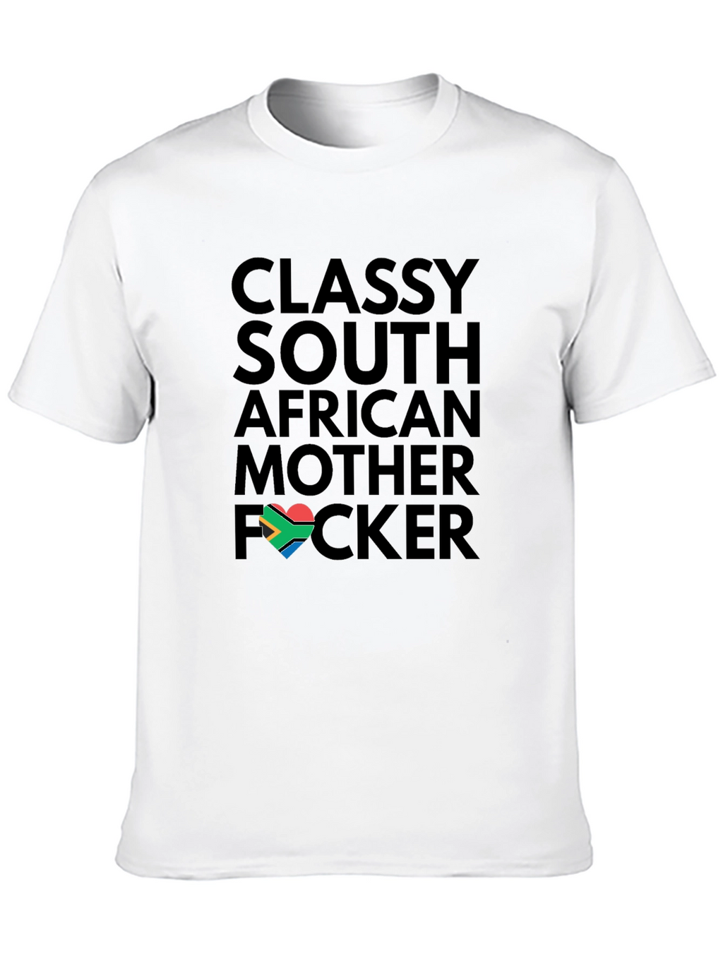 Classy South African Heart T-Shirt