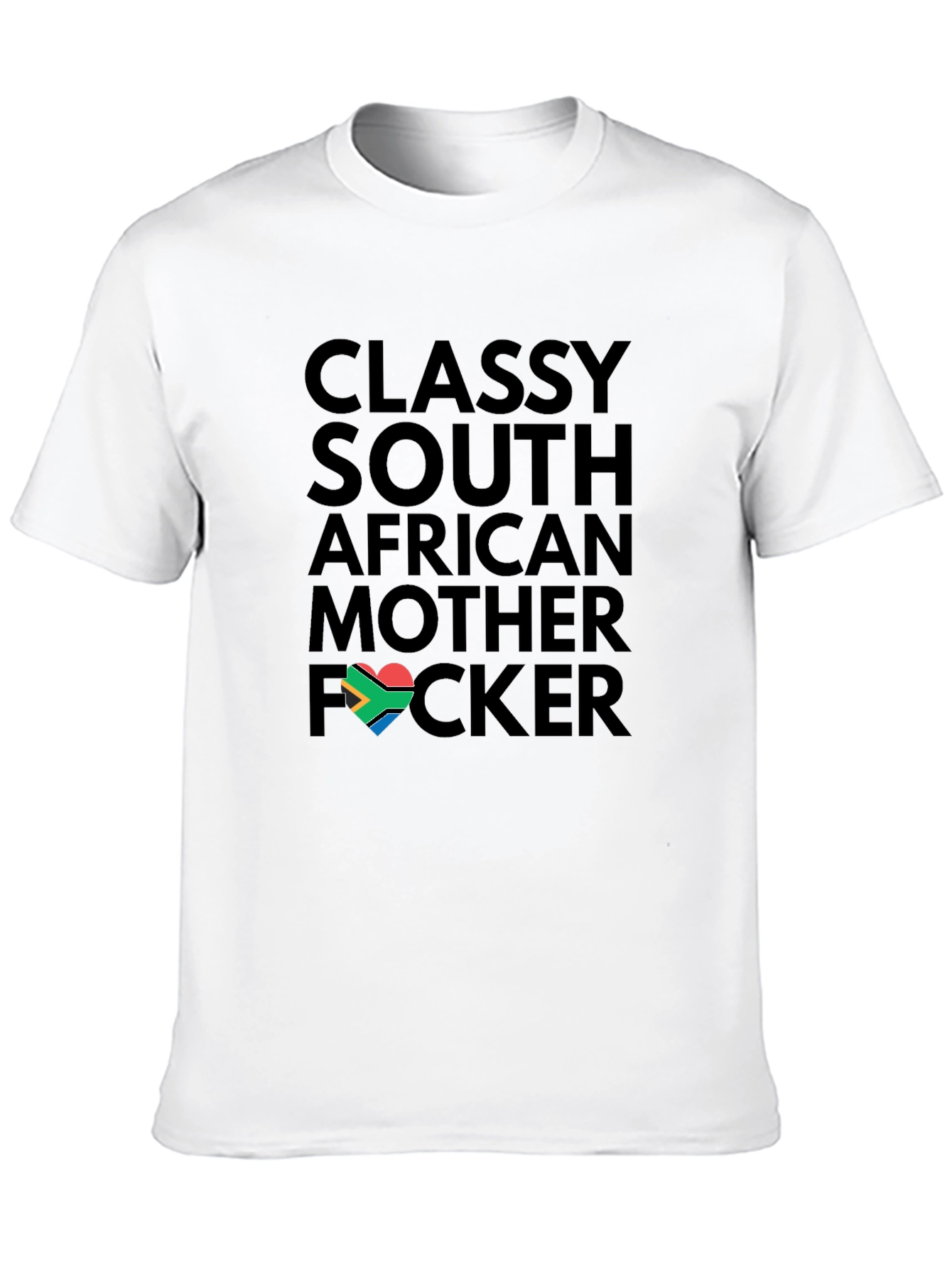 Classy South African Heart T-Shirt