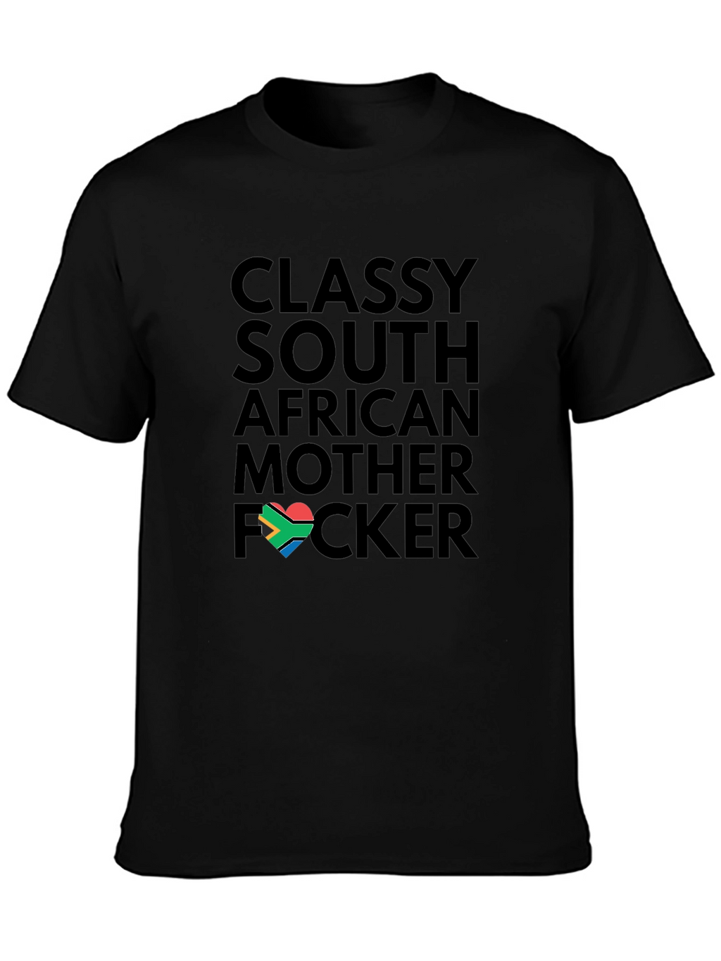 Classy South African Heart T-Shirt