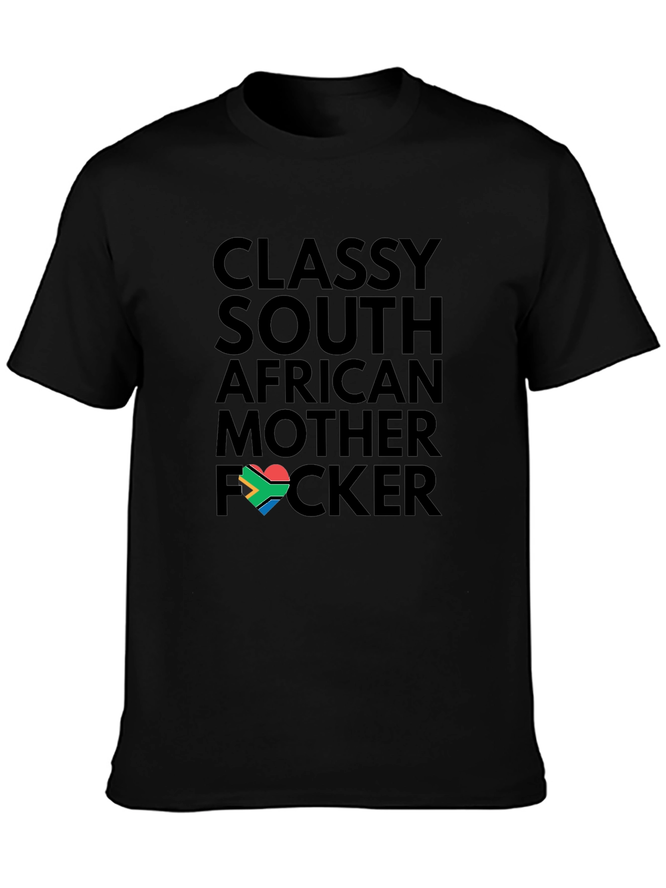 Classy South African Heart T-Shirt