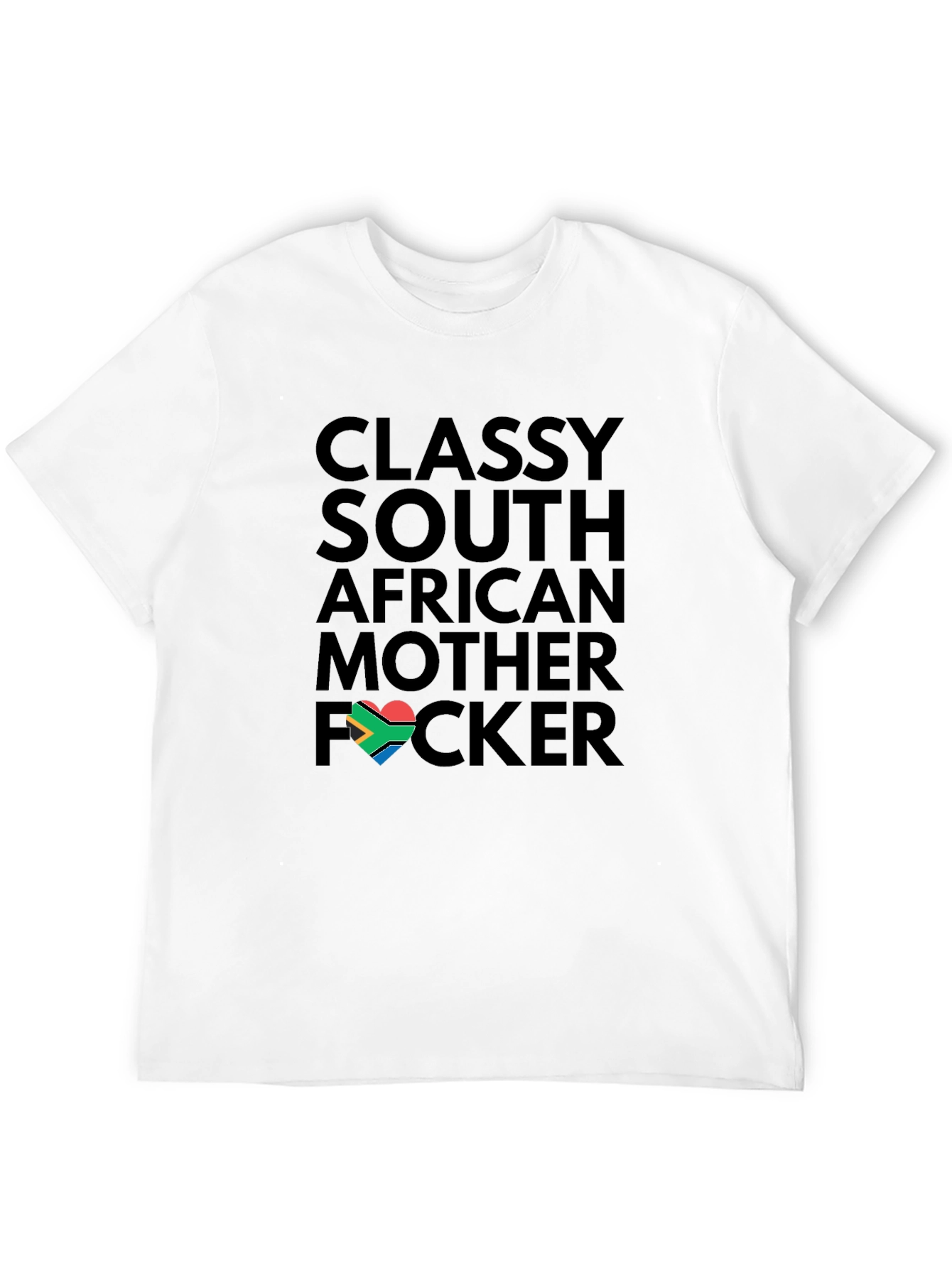 Classy South African Heart T-Shirt