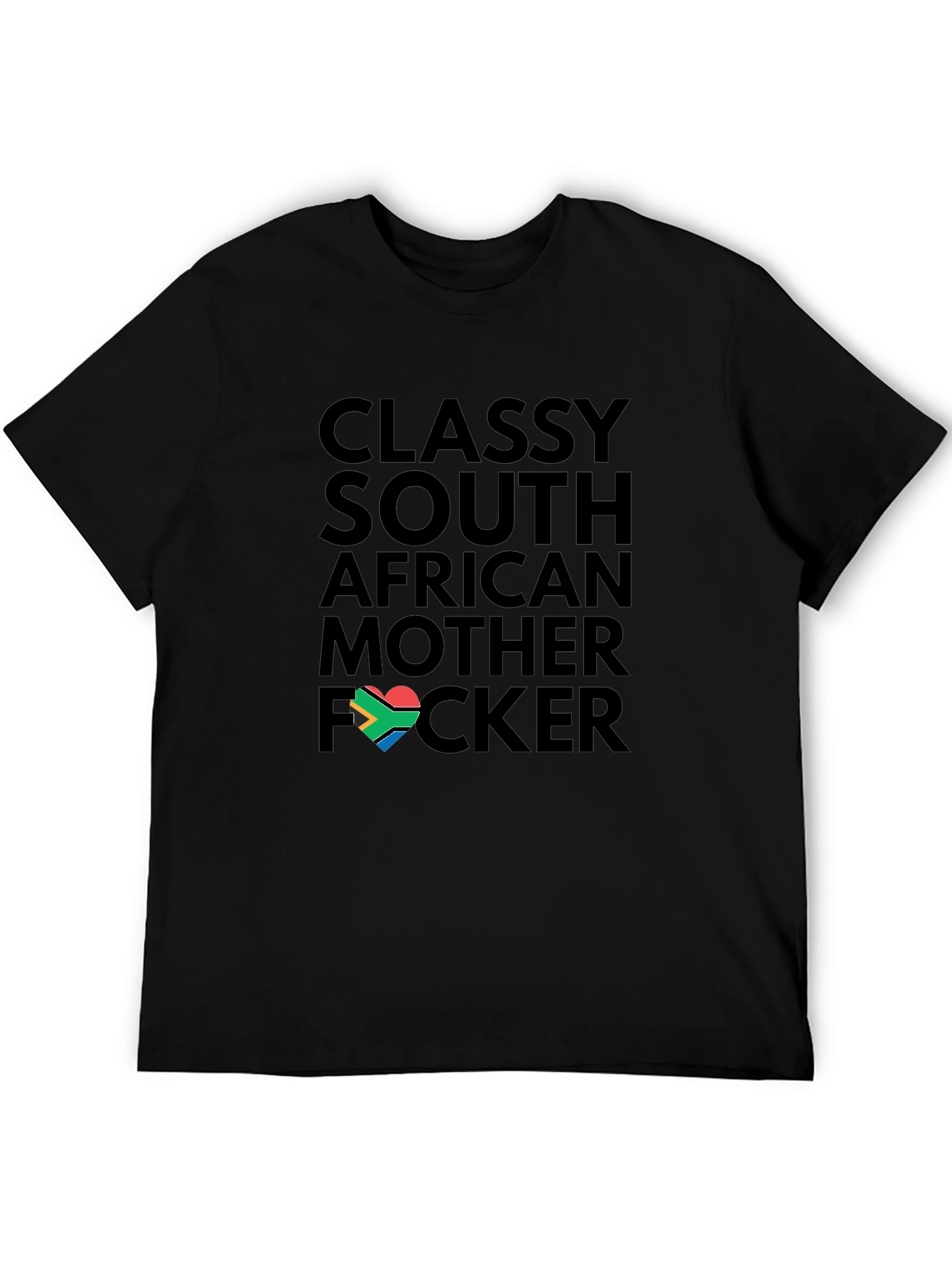 Classy South African Heart T-Shirt