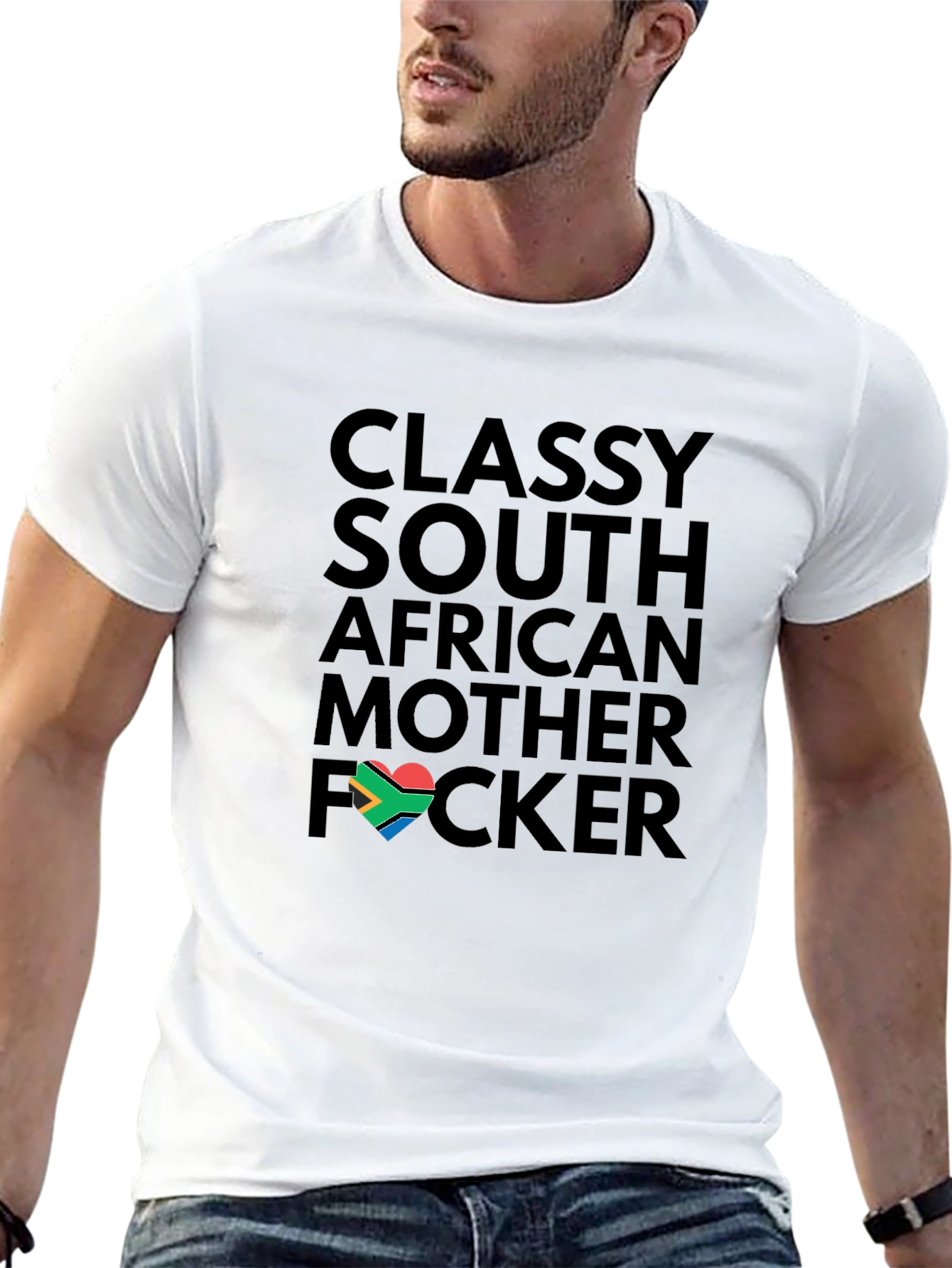 Classy South African Heart T-Shirt