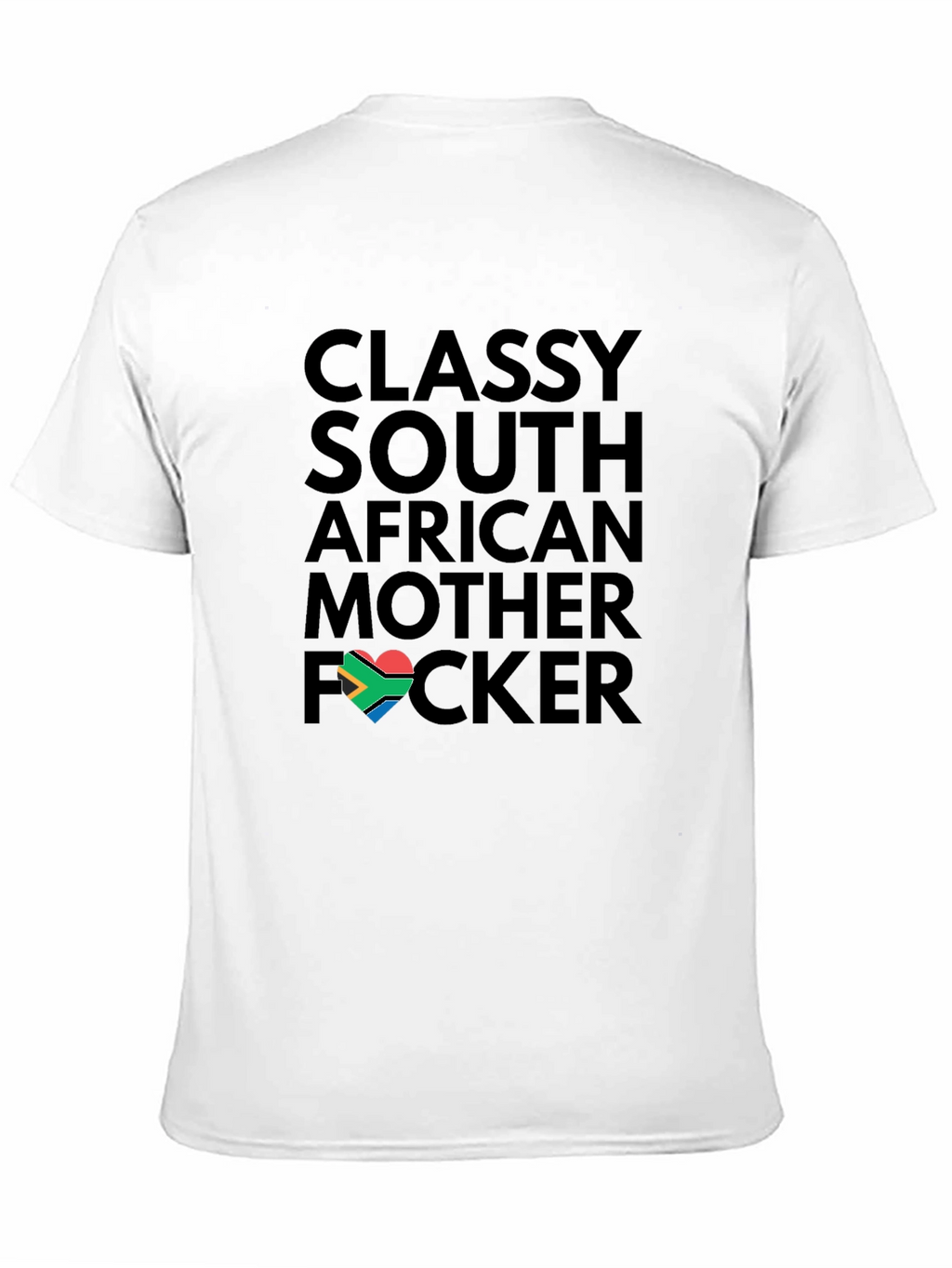 Classy South African Heart T-Shirt