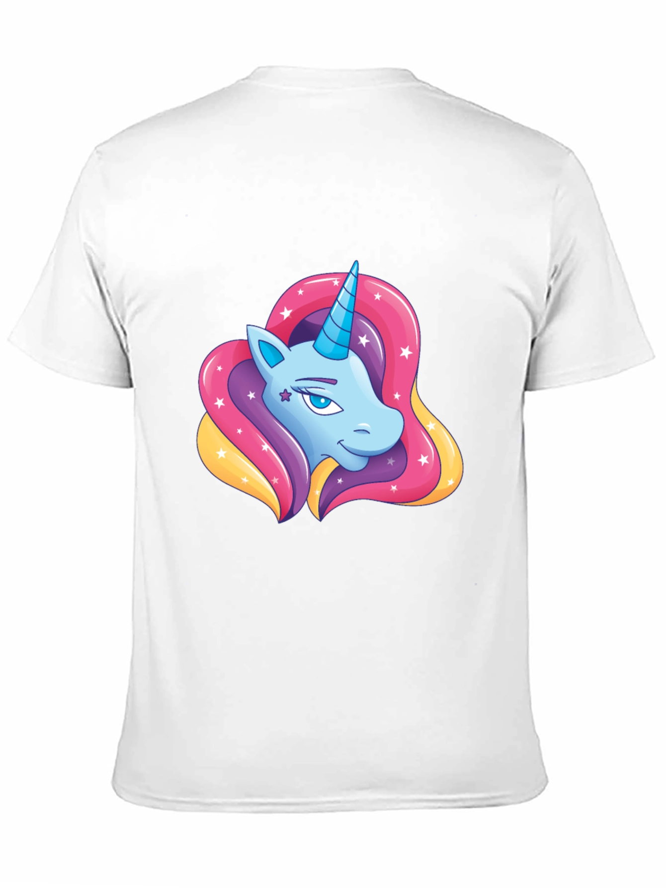 Unicorn Graphic Black T-Shirt