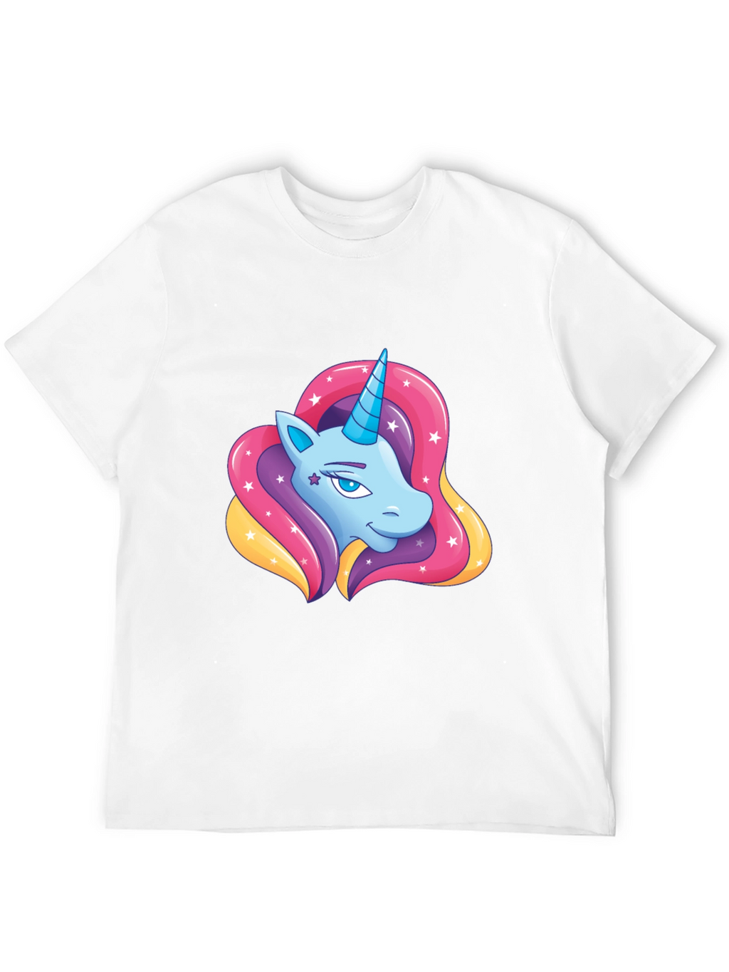 Unicorn Graphic Black T-Shirt