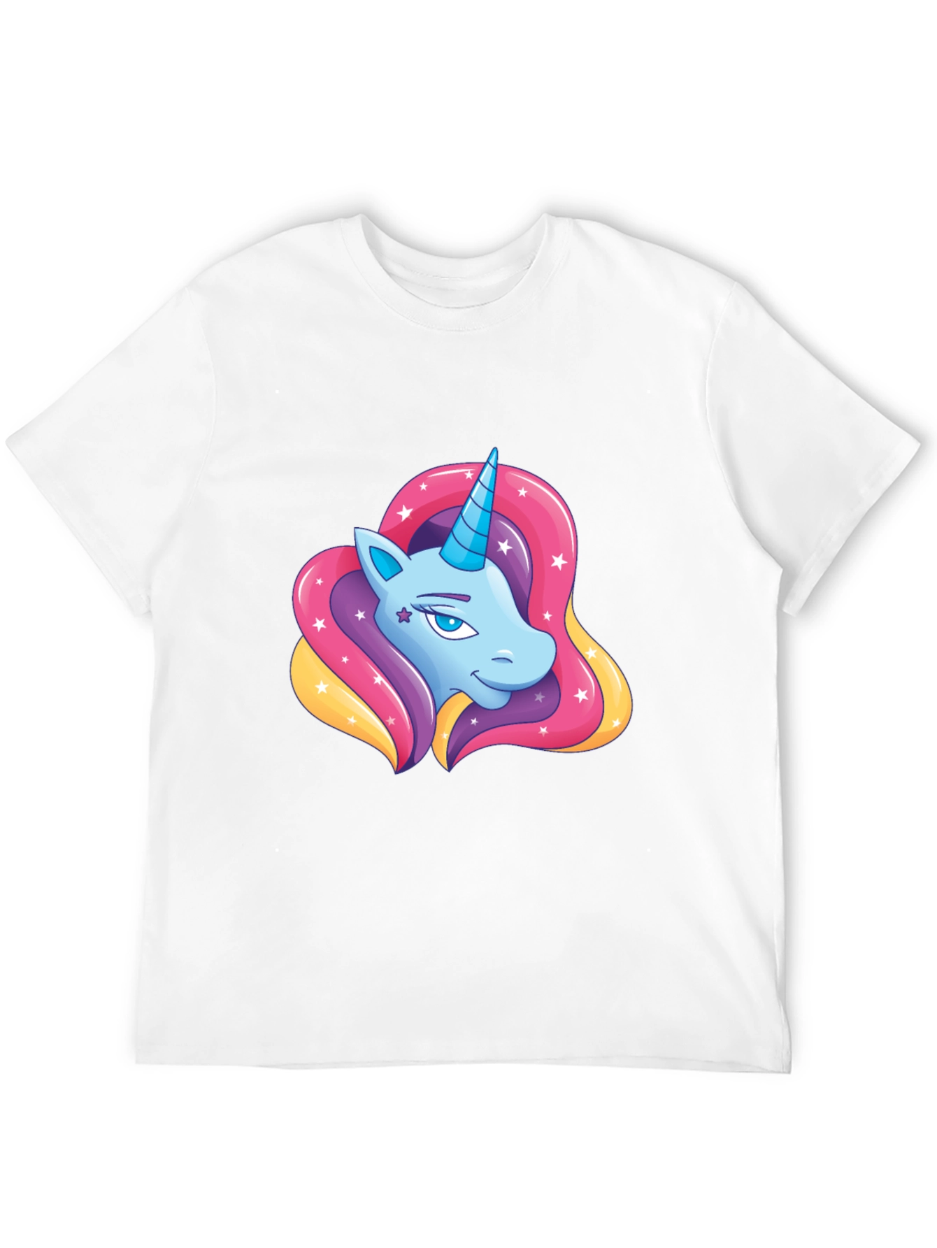 Unicorn Graphic Black T-Shirt
