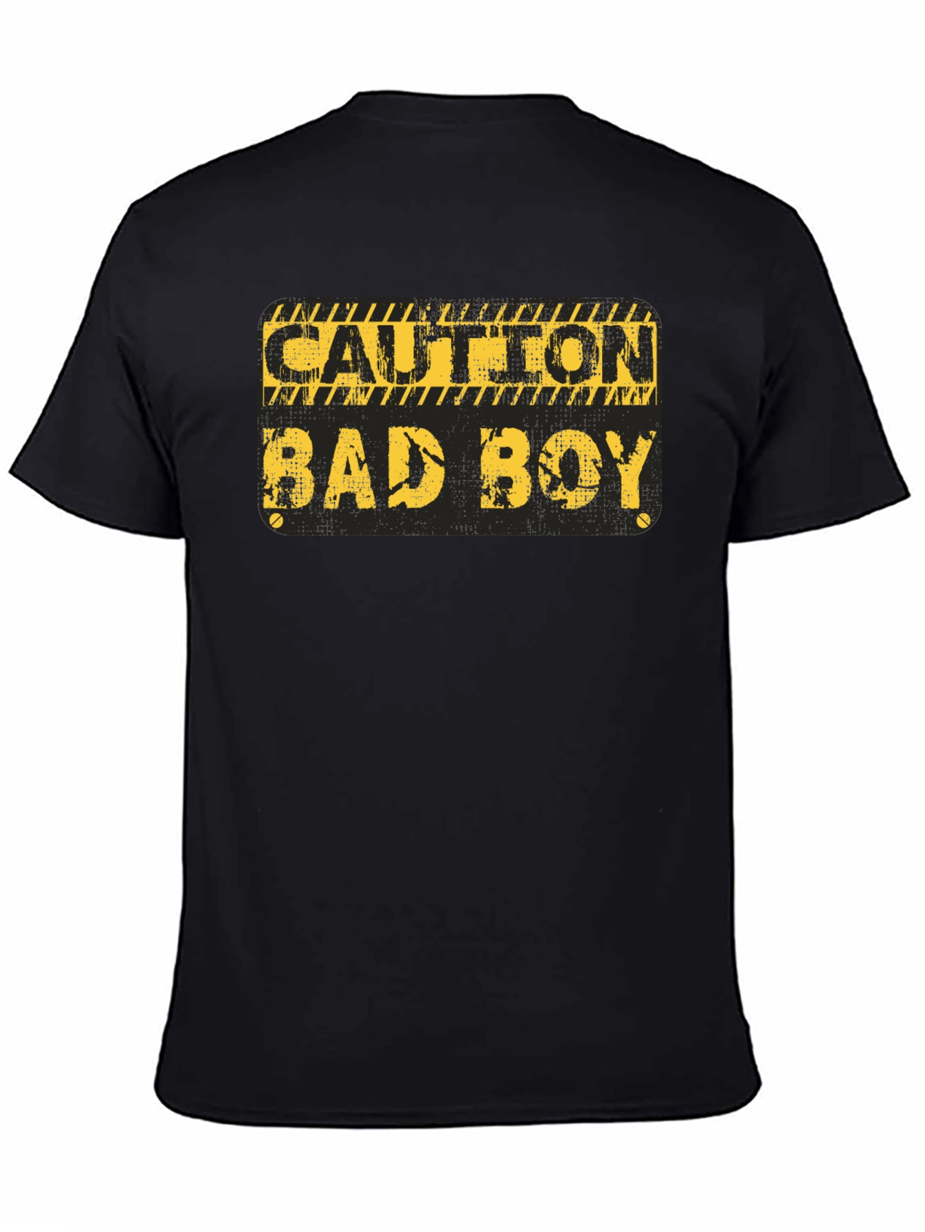 Caution Bad Boy Graphic T-Shirt