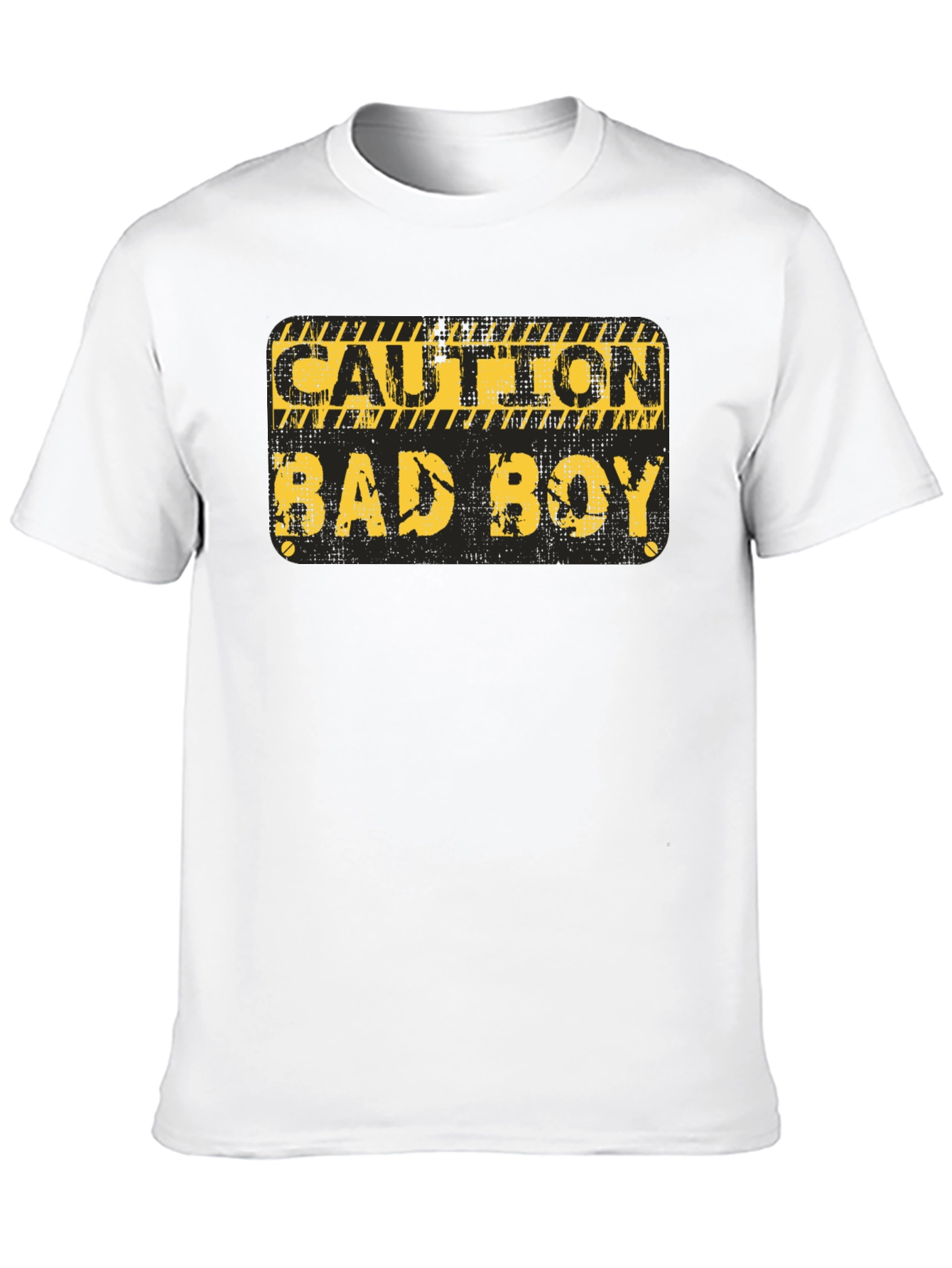 Caution Bad Boy Graphic T-Shirt