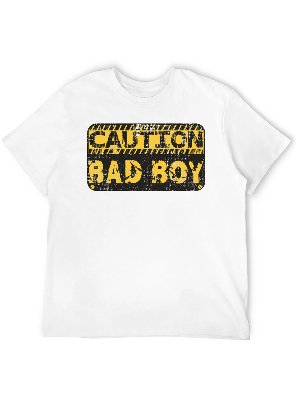 Caution Bad Boy Graphic T-Shirt