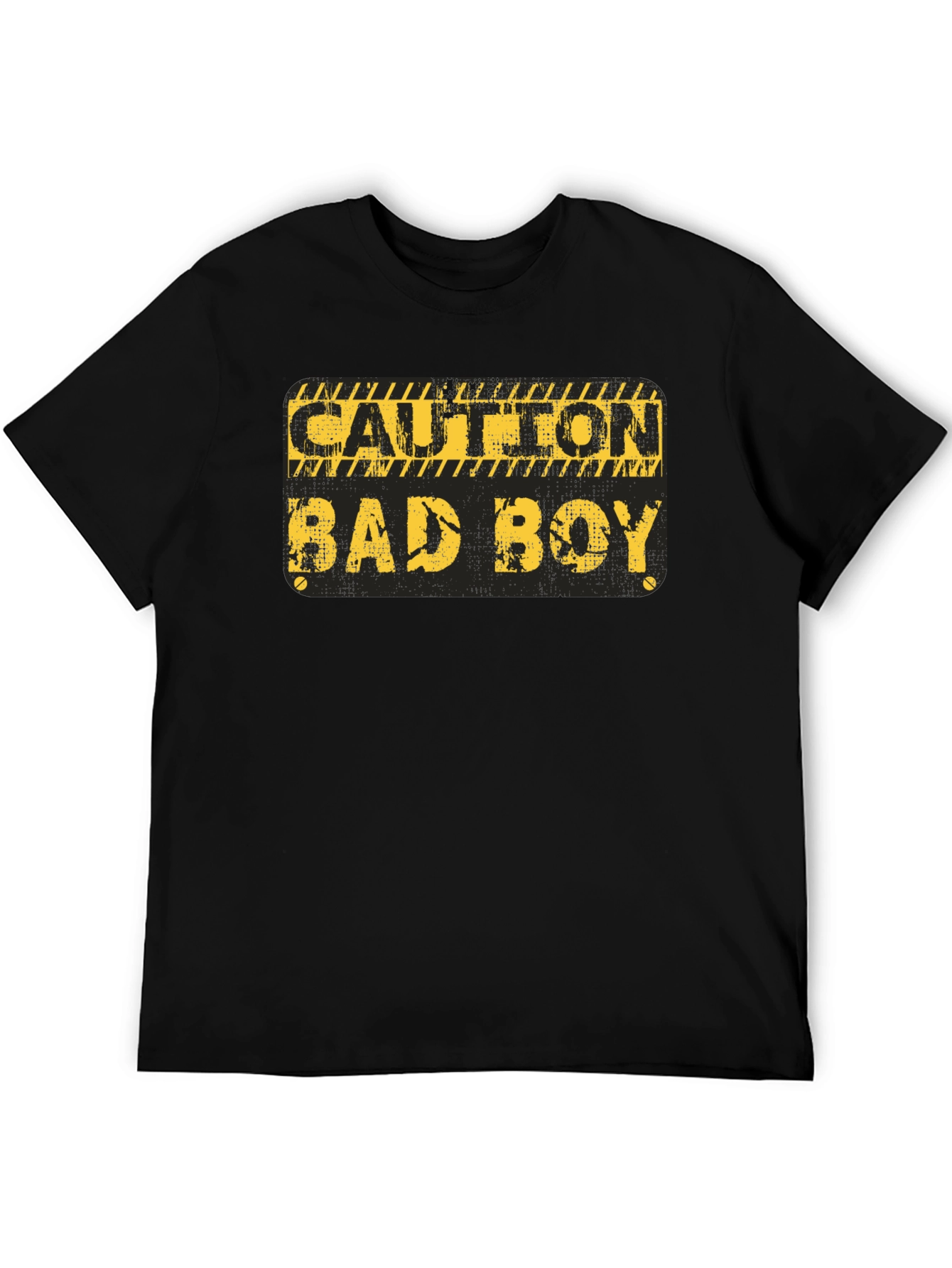 Caution Bad Boy Graphic T-Shirt