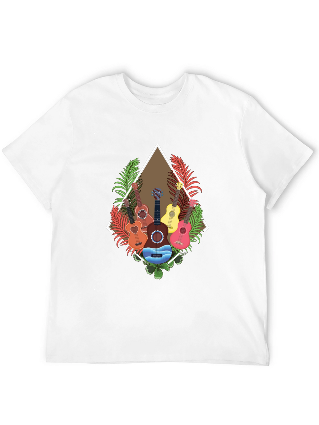 Tropical Guitar T-Shirt: Island Style