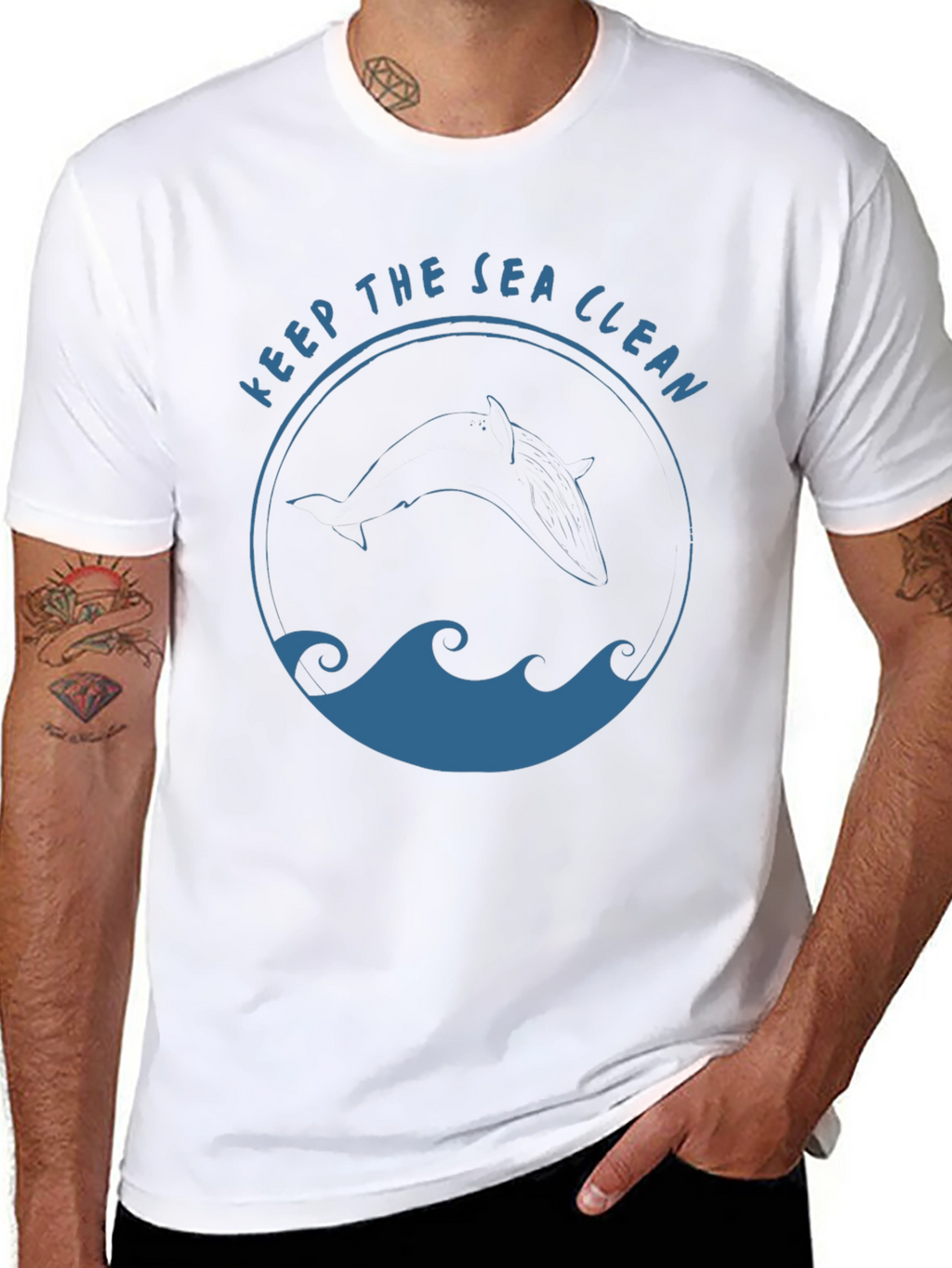 Keep The Sea Clean Graphic Tee
