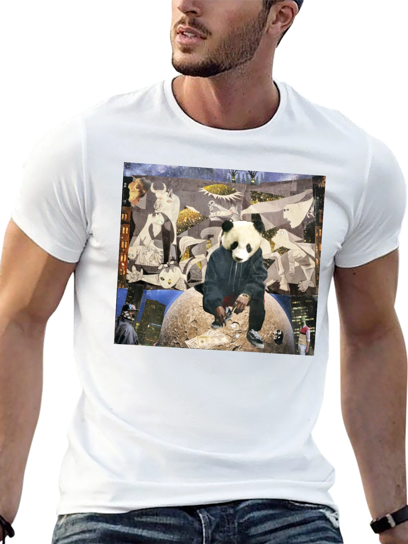 Panda Graphic T-Shirt - Urban Style