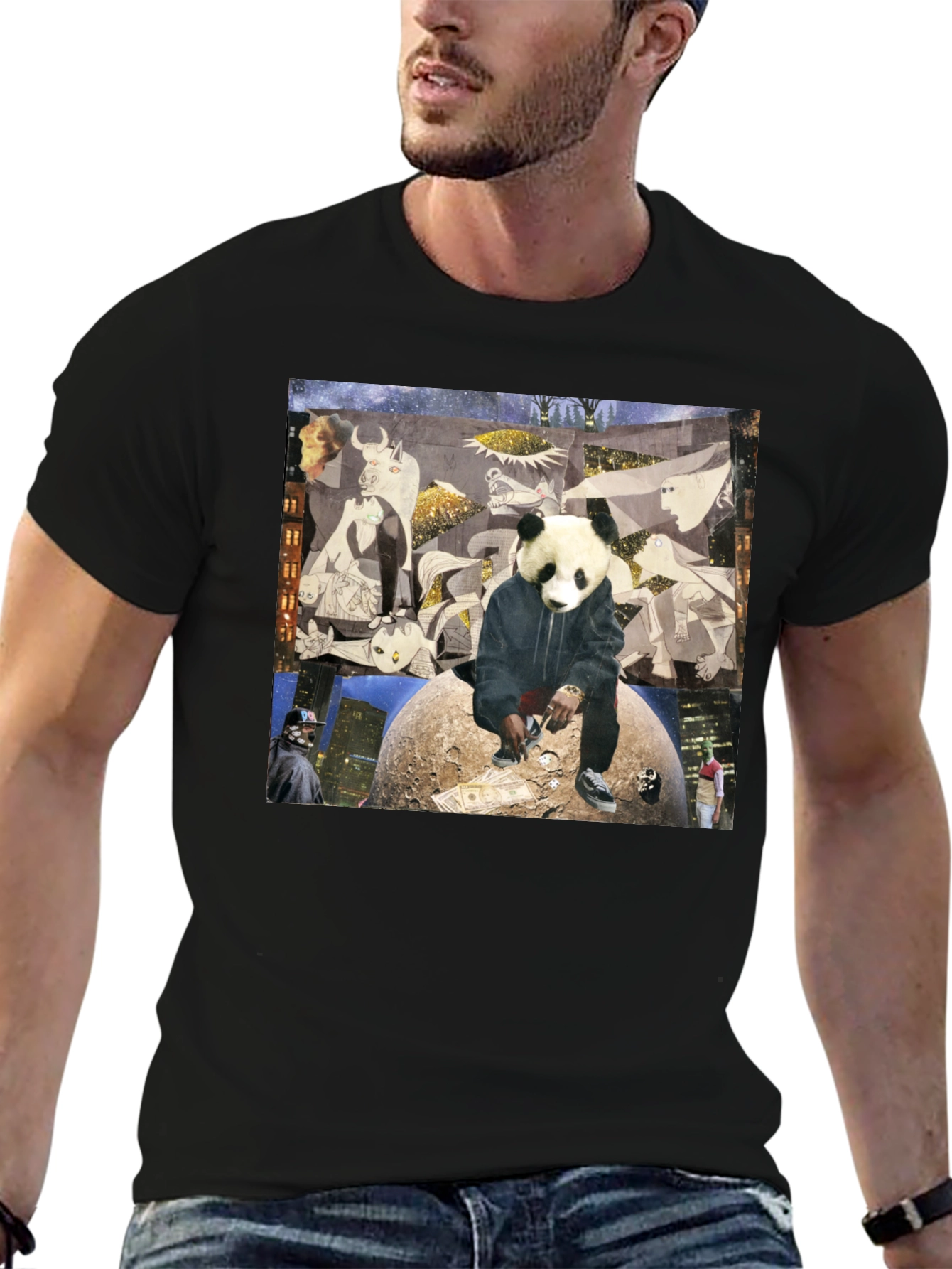 Panda Graphic T-Shirt - Urban Style