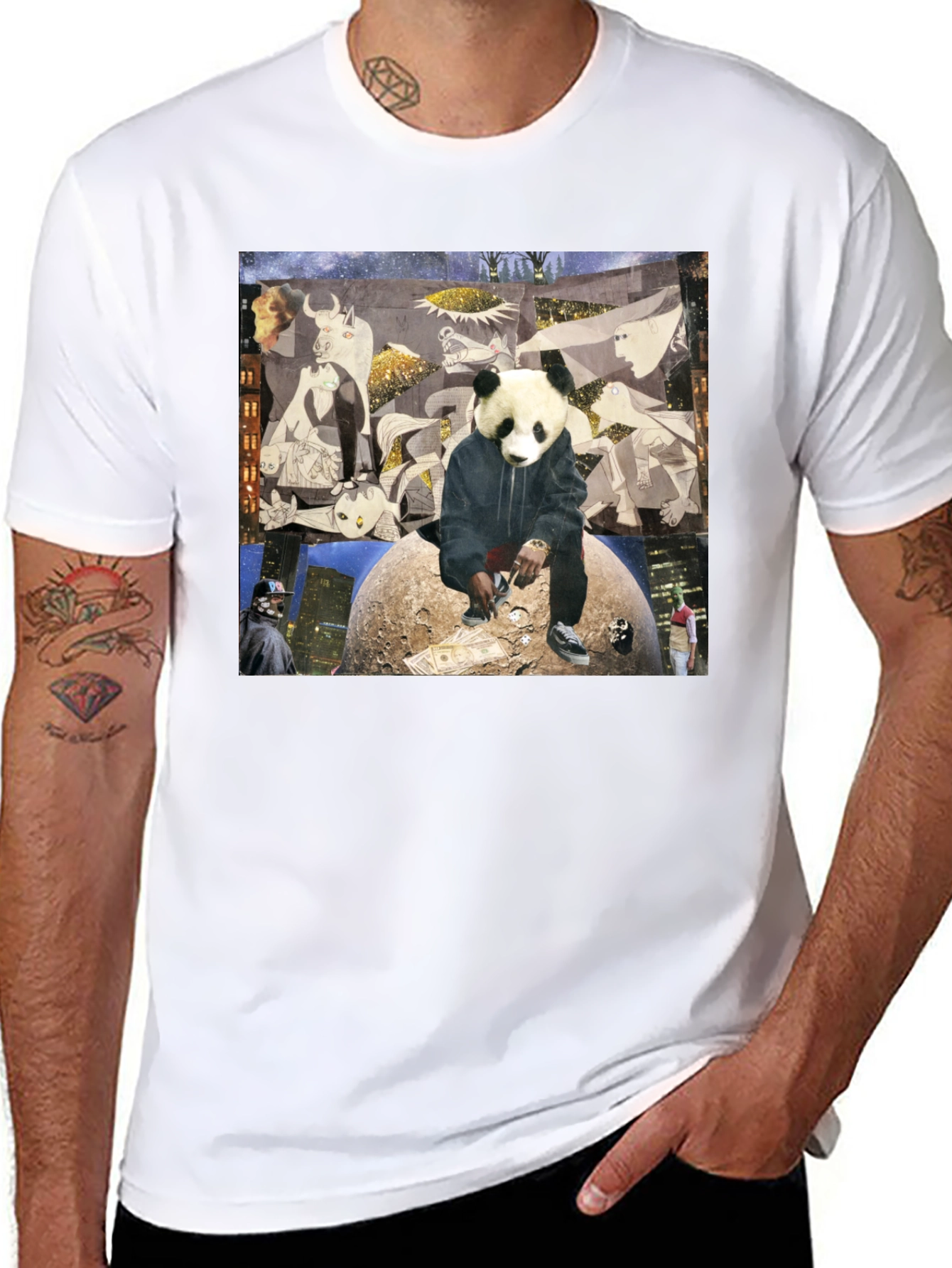 Panda Graphic T-Shirt - Urban Style