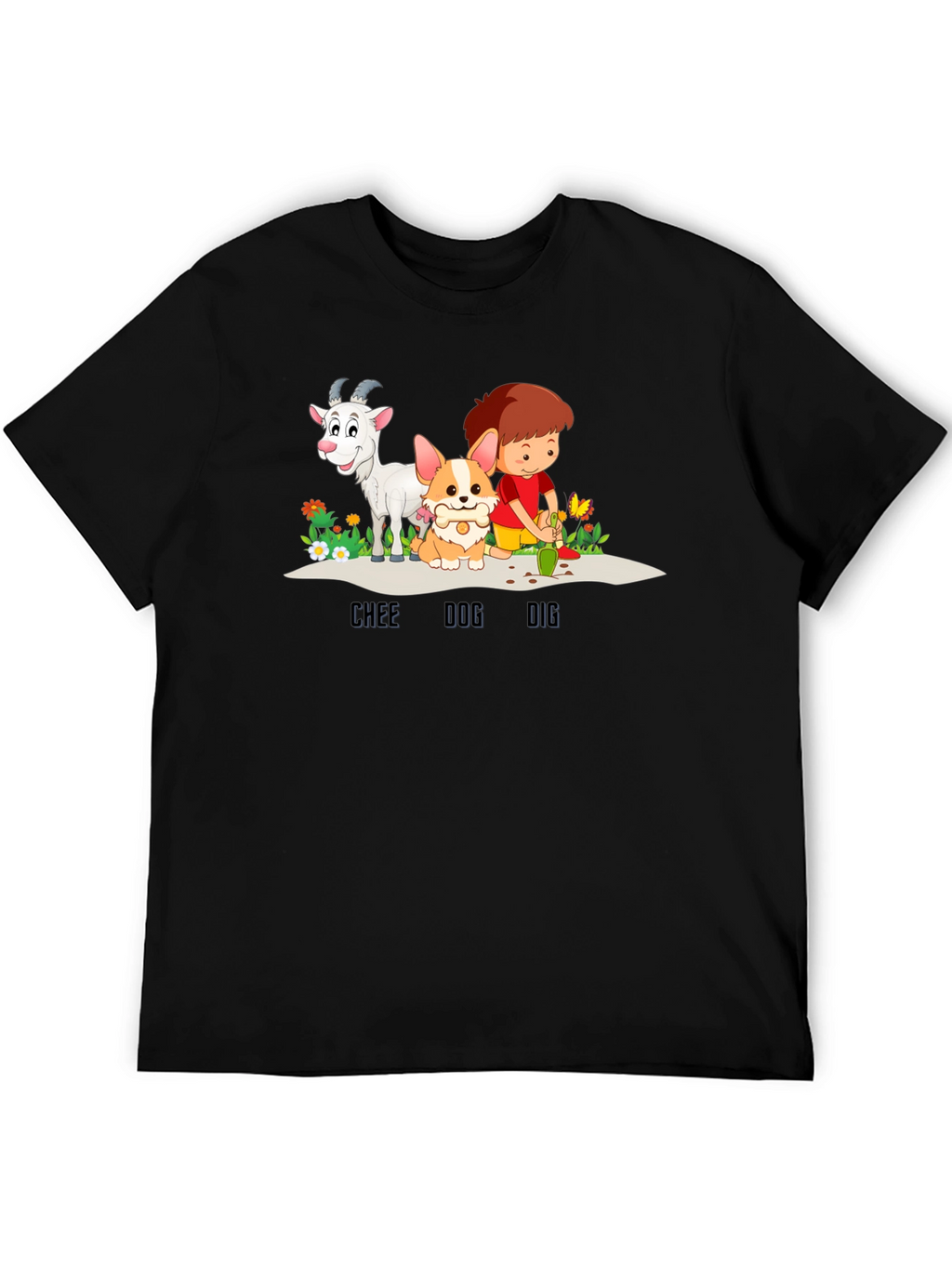 Chee Dog Dig Graphic T-Shirt