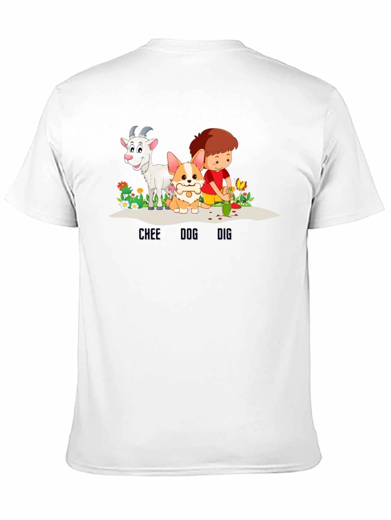 Chee Dog Dig Graphic T-Shirt