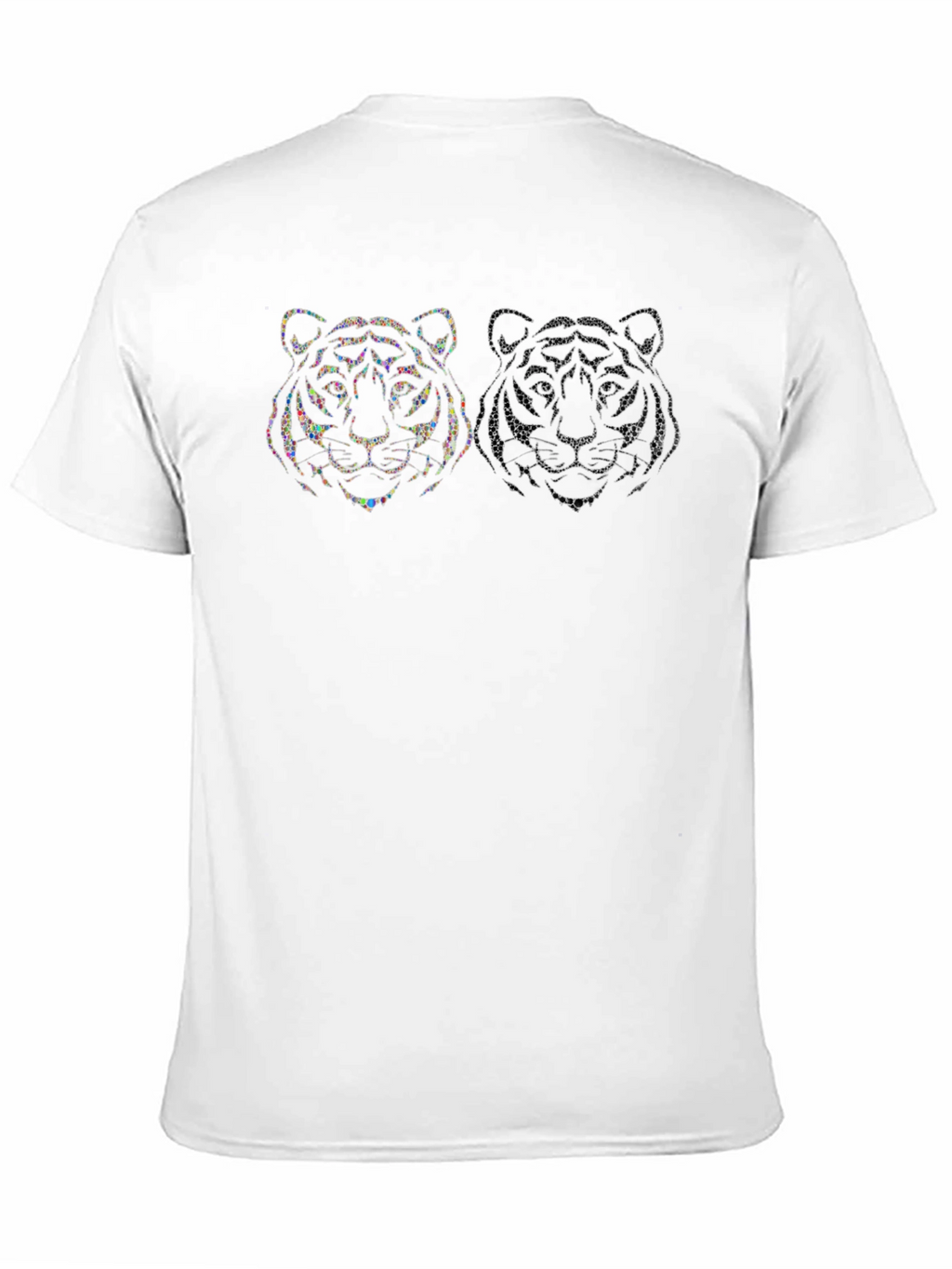 Tiger Graphic Black T-Shirt - Mens