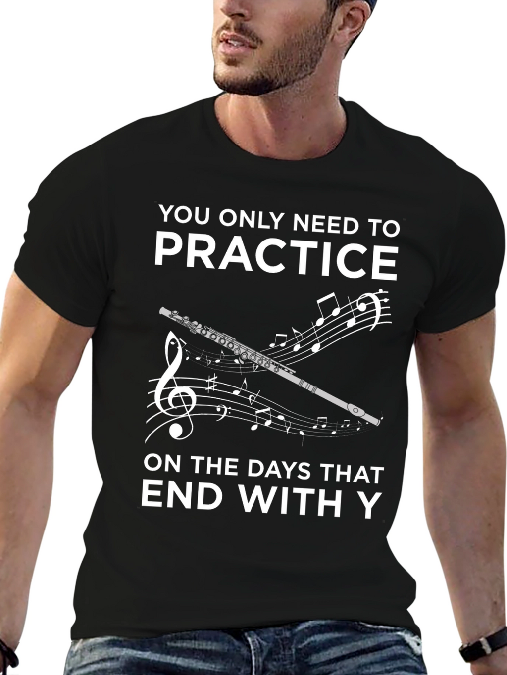 Practice Everyday T-Shirt - Musician Humor Tee