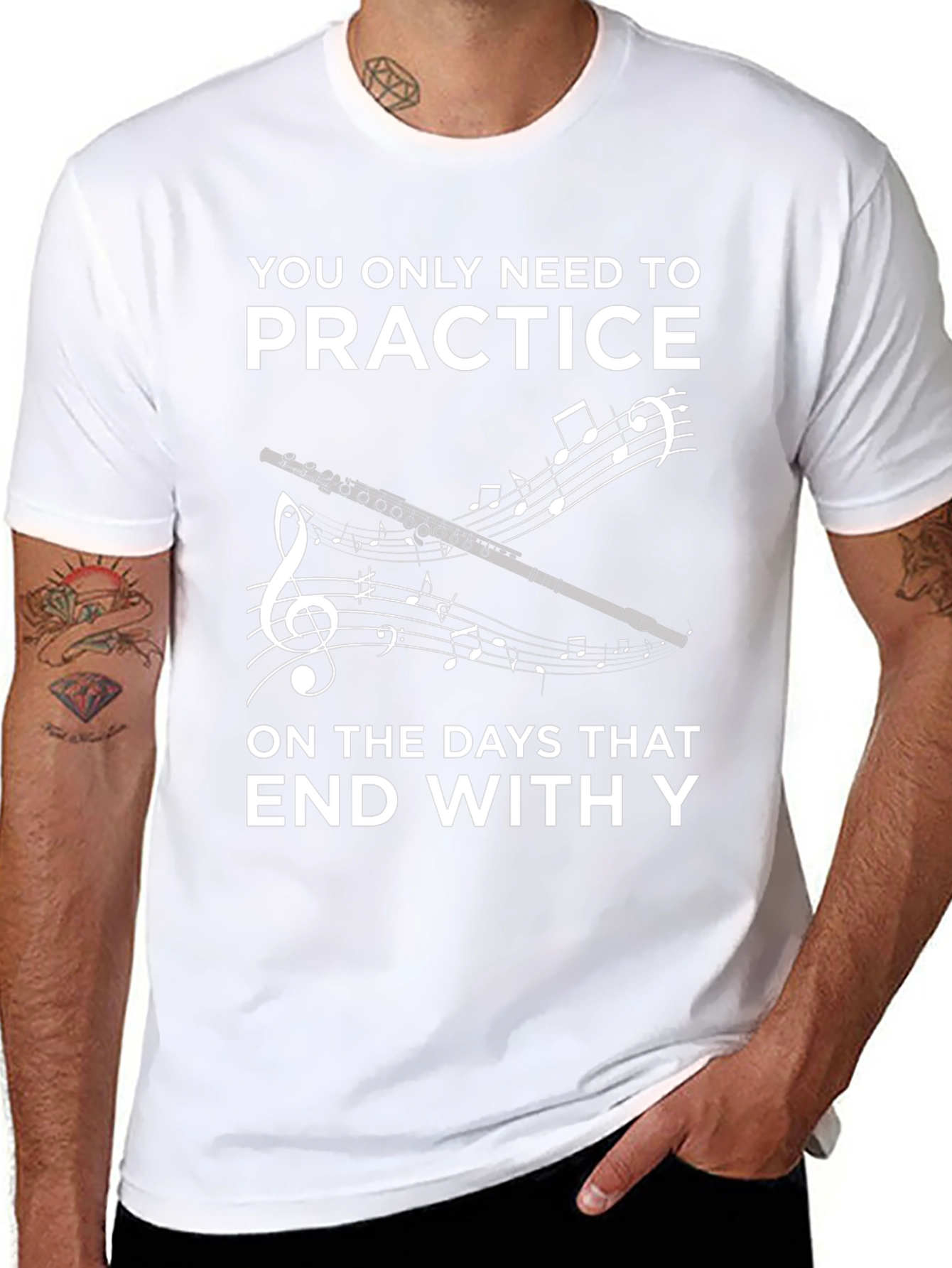 Practice Everyday T-Shirt - Musician Humor Tee