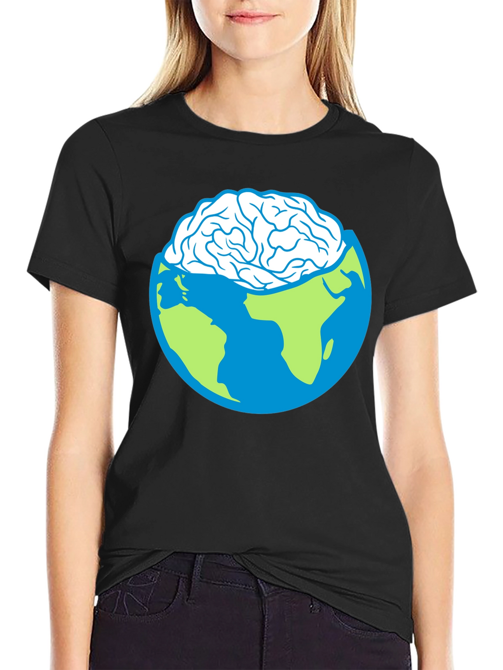 Earth Brain Graphic T-Shirt