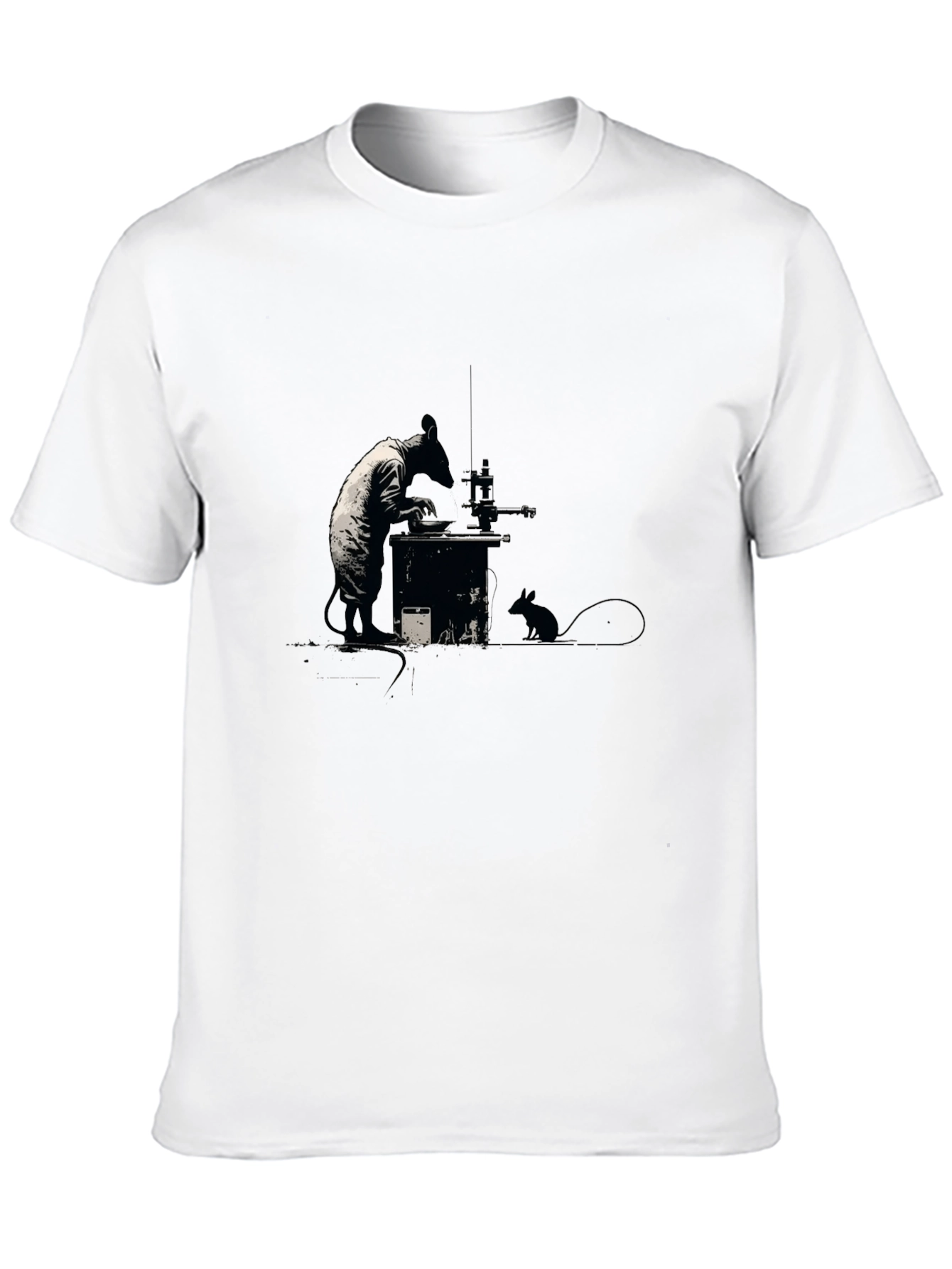 Banksy Rat Artist Graphic Tee