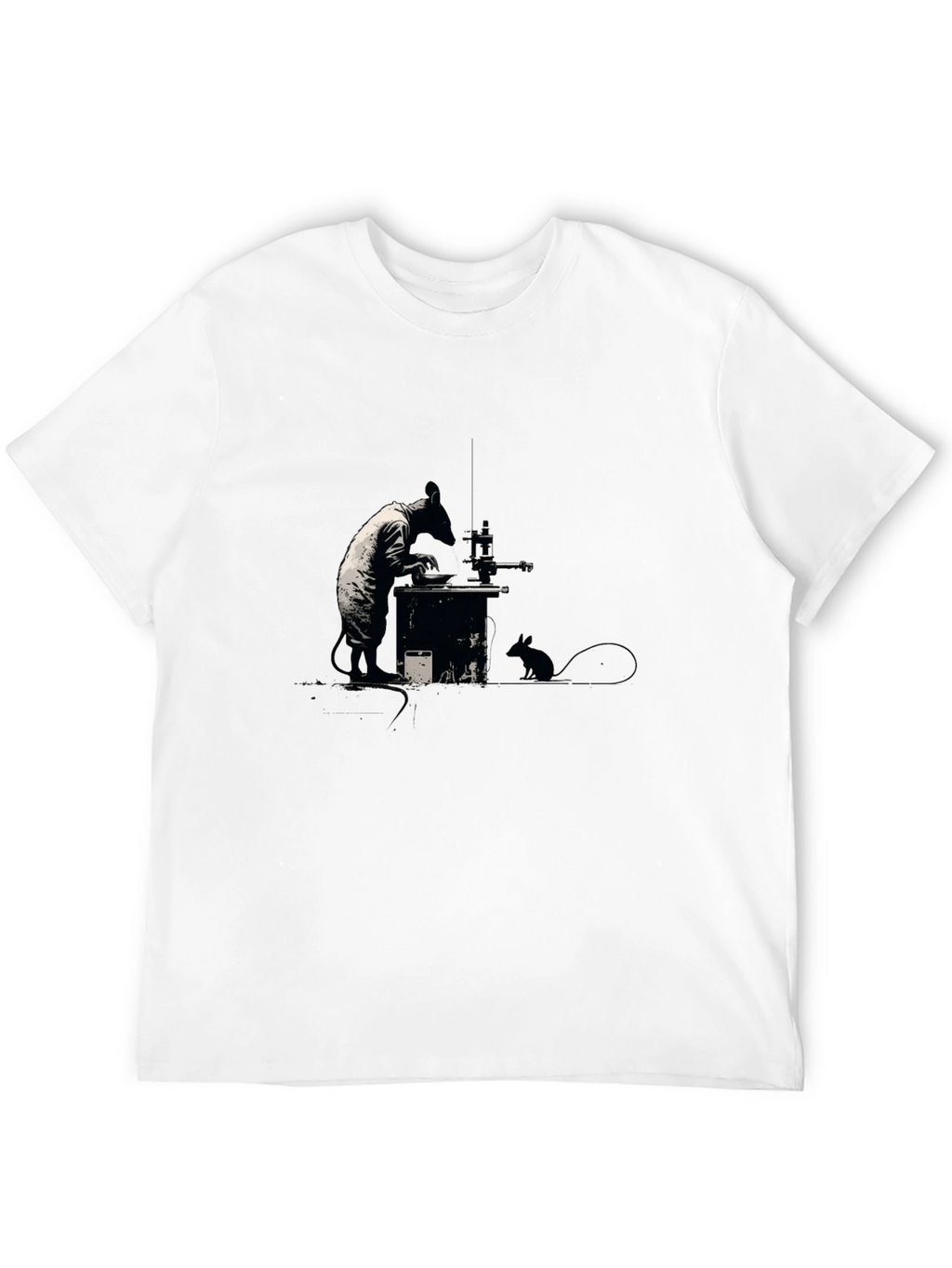 Banksy Rat Artist Graphic Tee