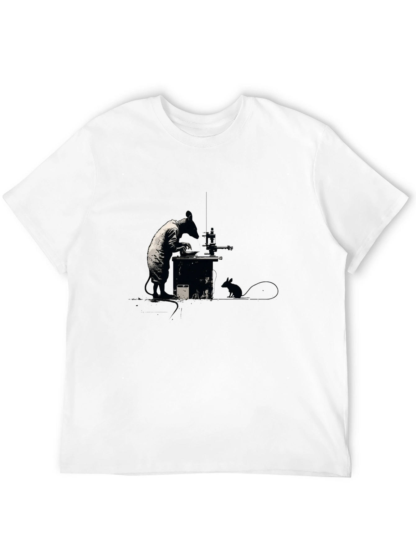 Banksy Rat Artist Graphic Tee