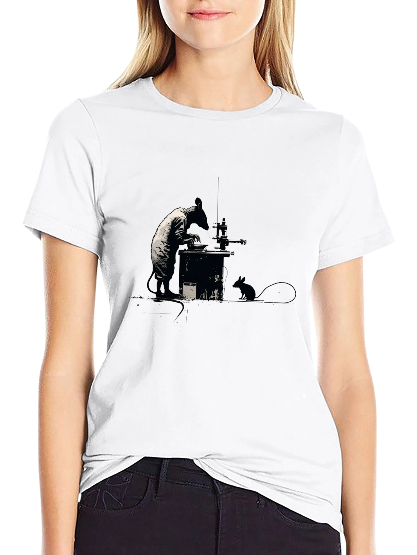 Banksy Rat Artist Graphic Tee